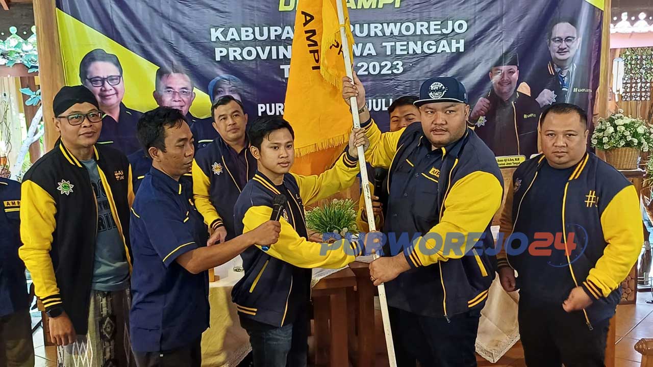 Muhammad Rafli Firmansyah, ditetapkan sebagai ketua DPD AMPI Kabupaten Purworejo, periode 2023- 2028