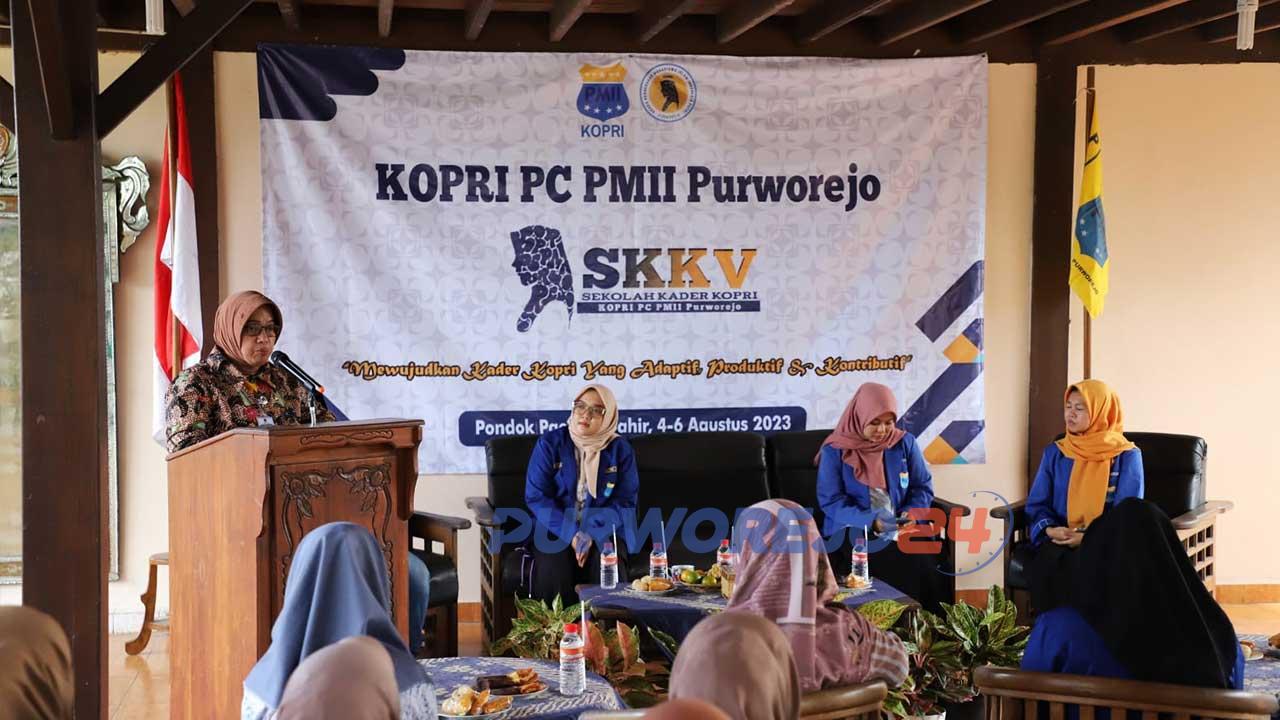 Seminar Kepemimpinan Perempuan Pergerakan Mahasiswa Islam Indonesia Purworejo, Jum’at 4 Agustus 2023.