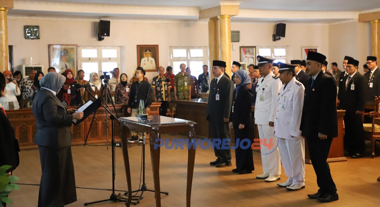 Prosesi pelantikan Pj Sekda Purworejo