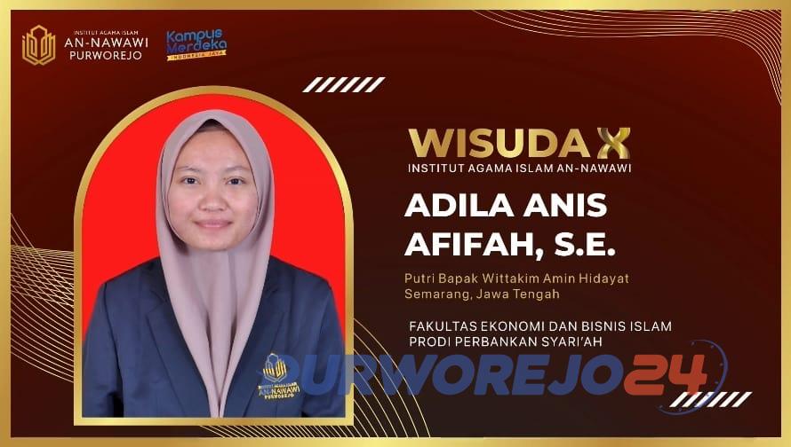Adila Anis Afifah SE