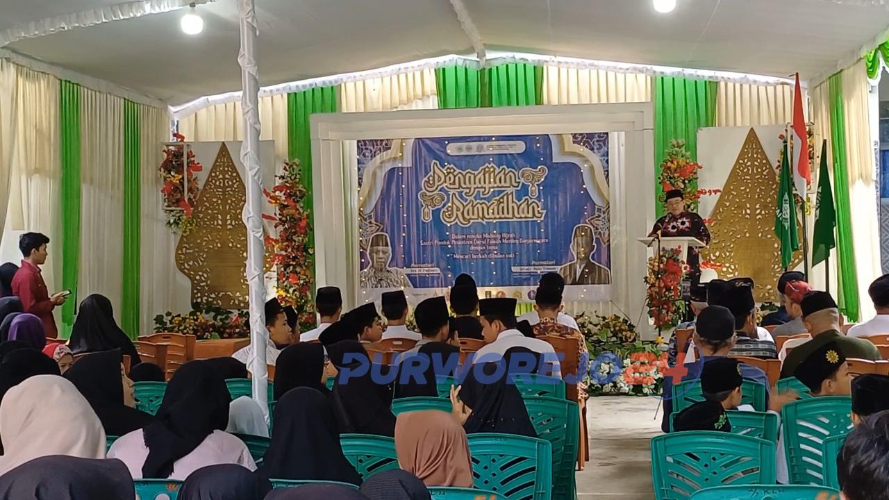 Suasana pengajian Ramadhan di PAYDM Kaligesing, pada Jumat (29/3/2024) sore