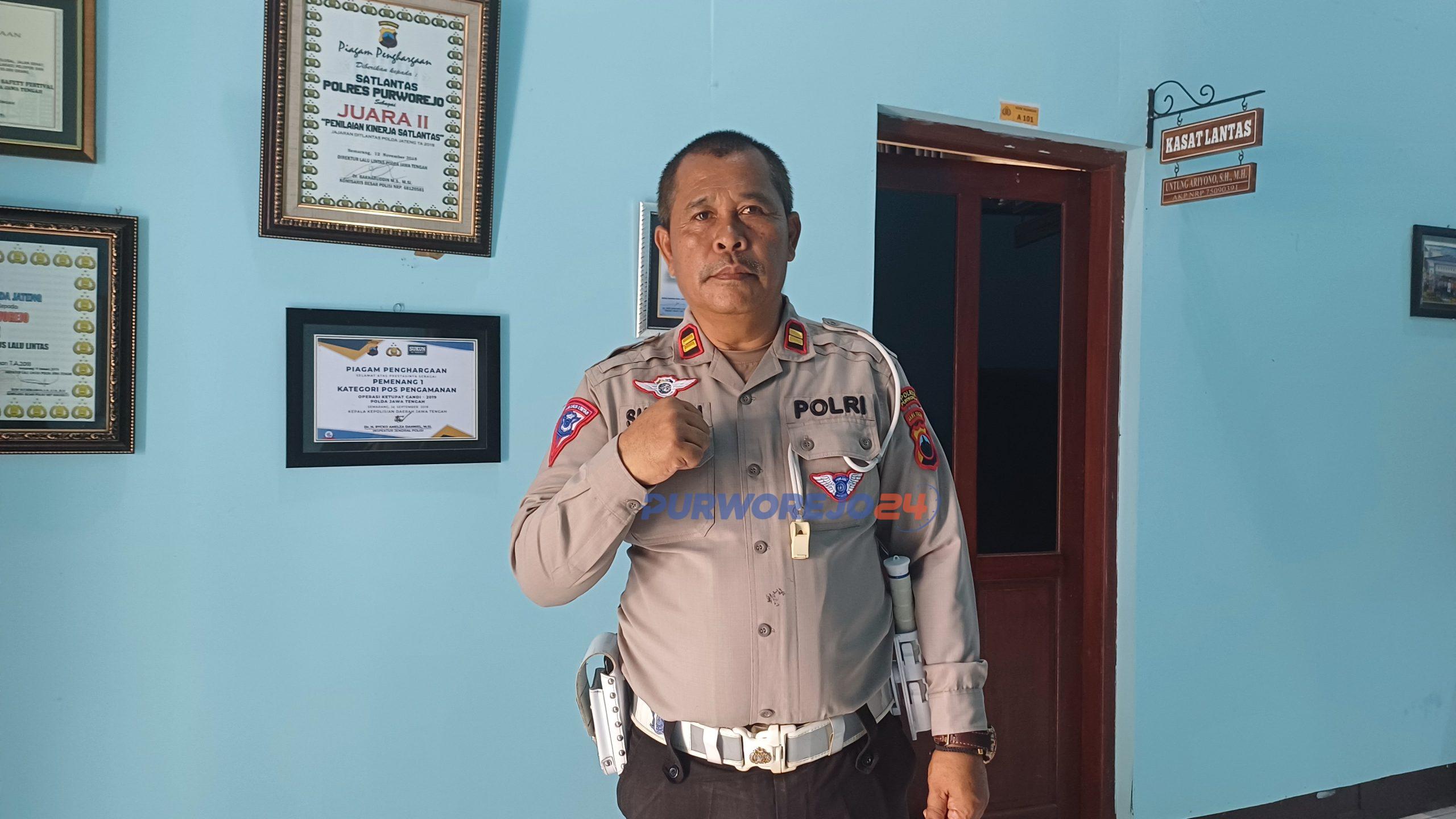 KBO Satlantas Polres Purworejo, Iptu Subandi