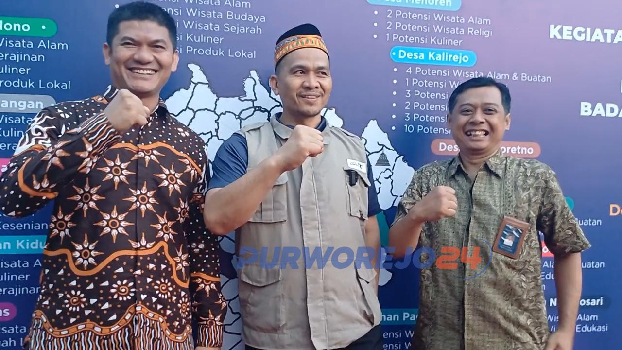 Direktur Utama Badan Pelaksana Otorita Borobudur, Agustin Peranginangin, saat ditemui wartawan usai menutup kegiatan Fasilitasi Pengembangan Usaha Dalam Bidang Manajemen di 5 Desa Penyangga Zona Otorita Borobudur, gedung serbaguna Desa Kalitapas, Kecamatan Bener, pada Kamis (16/5/2024).