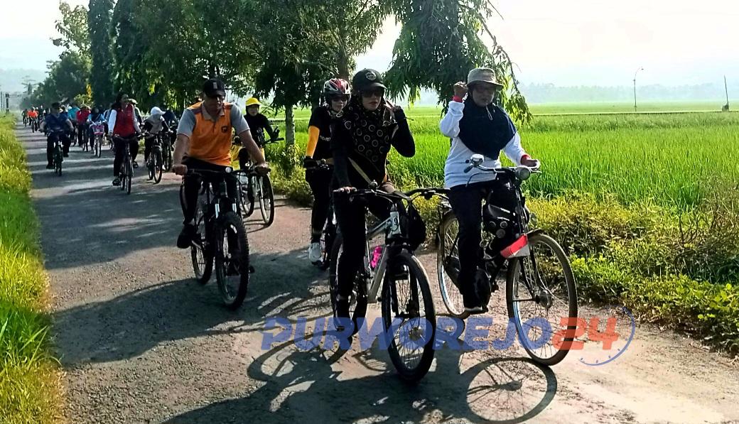 Gowes di kecamatan Piturruh