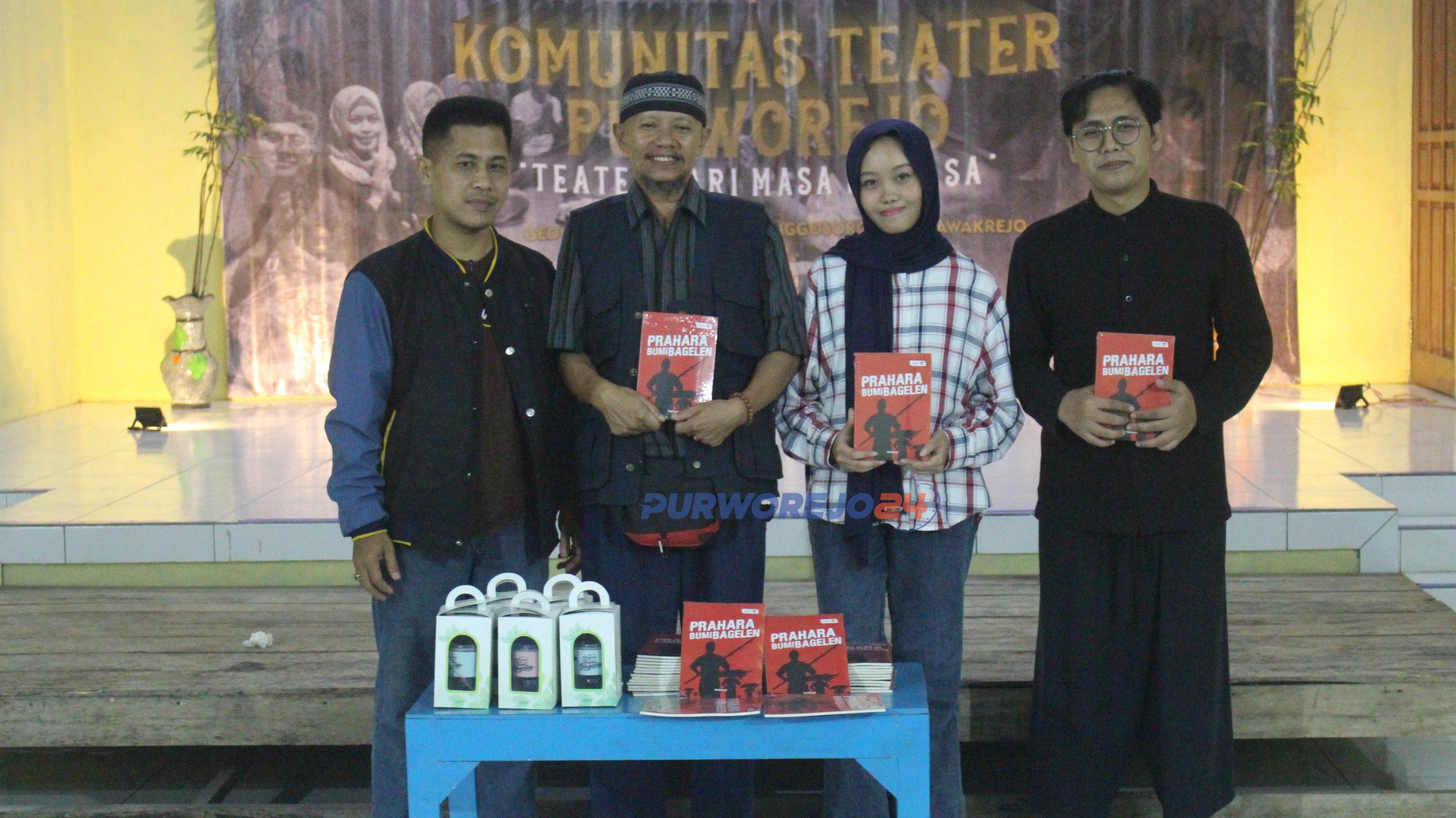 Peluncuran novel berjudul Prahara Bumi Bagelen