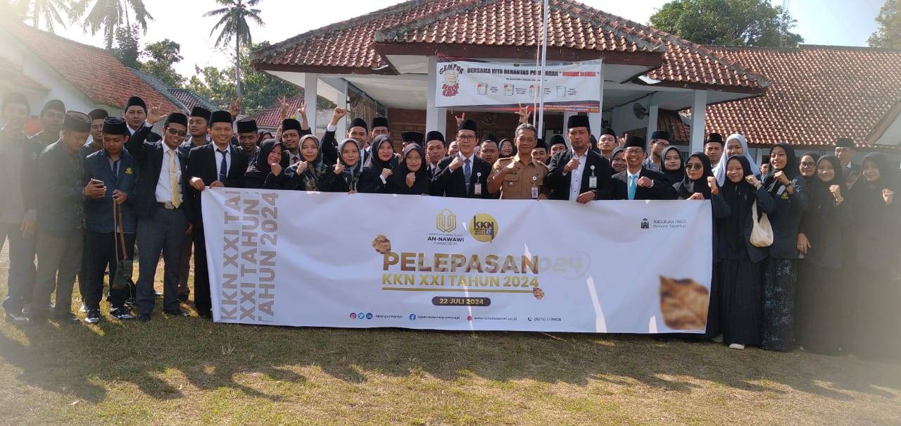 Mahasiswa IAI An- Nawawi Berjan yang akan KKN di Kecamatan Purwodadi