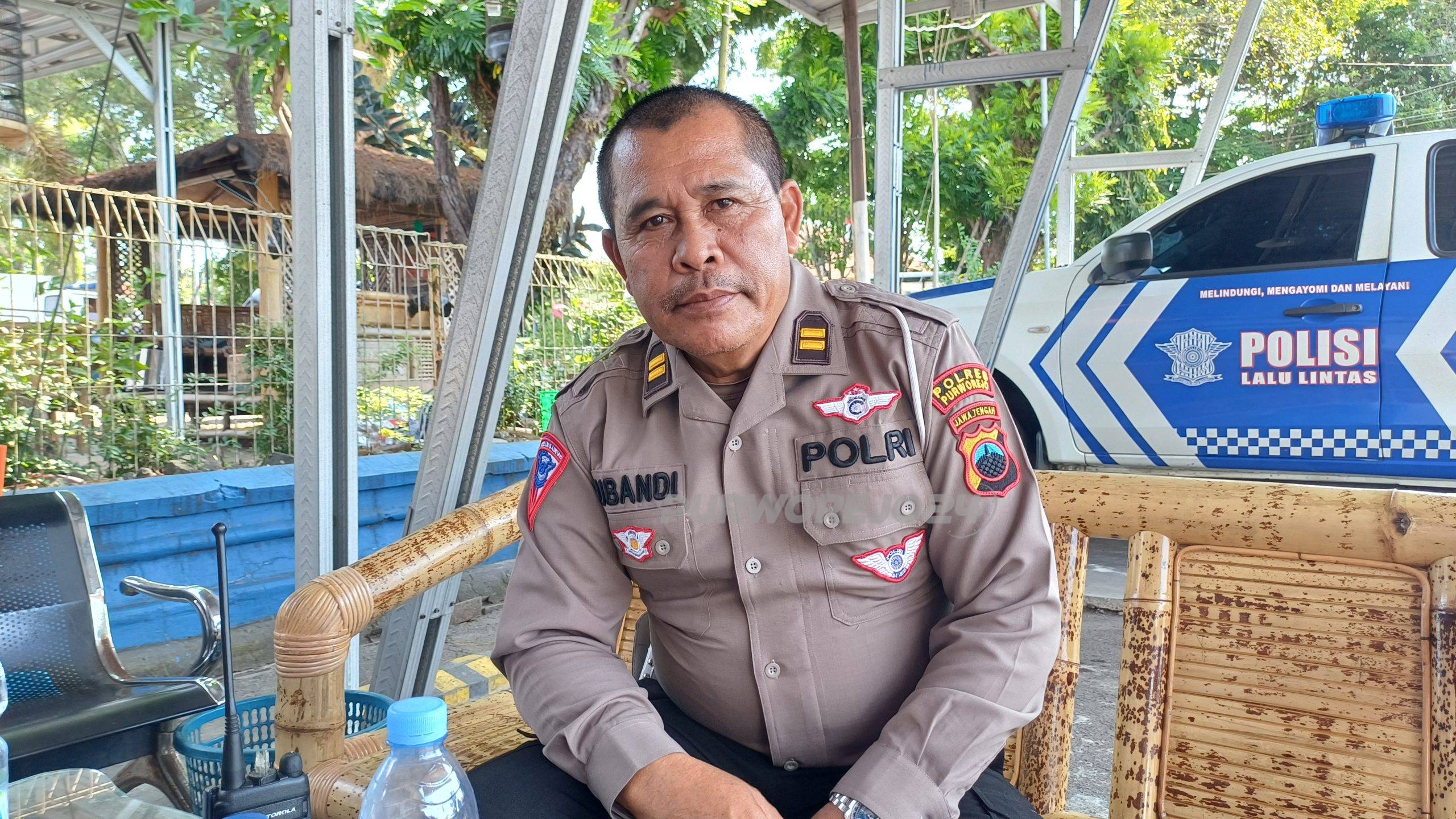 KBO Satlantas Polres Purworejo, Iptu Subandi,