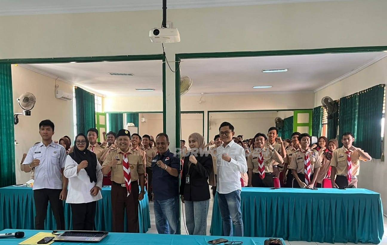 Kegiatan sosialisasi di SMA N 3 Purworejo