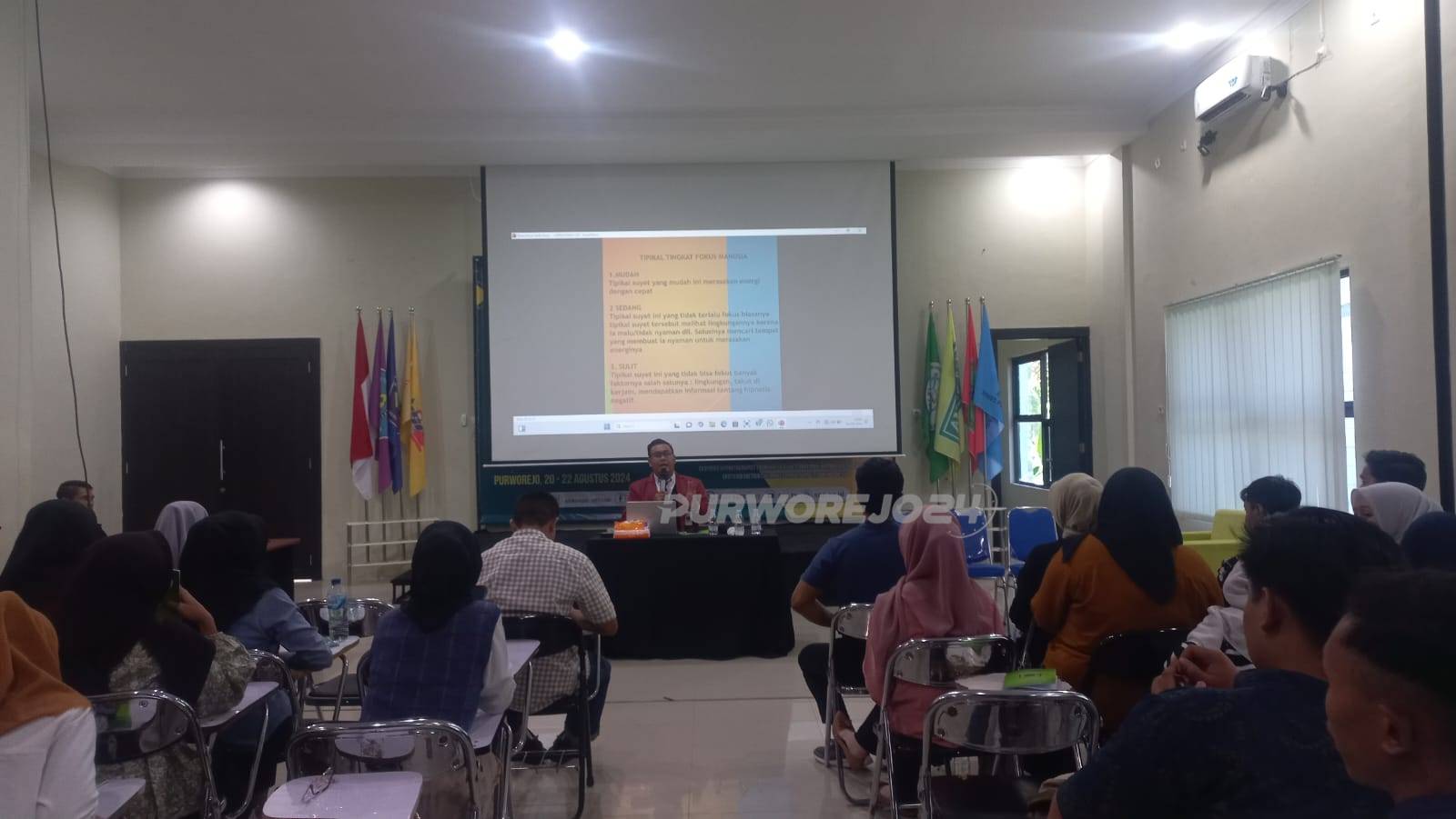 Suasana kegiatan di Stikes Purworejo