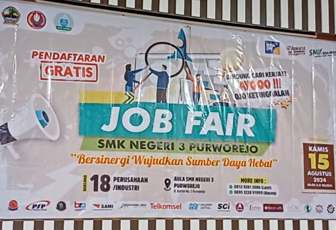 Job Fair SMK Negeri 3 Purworejo