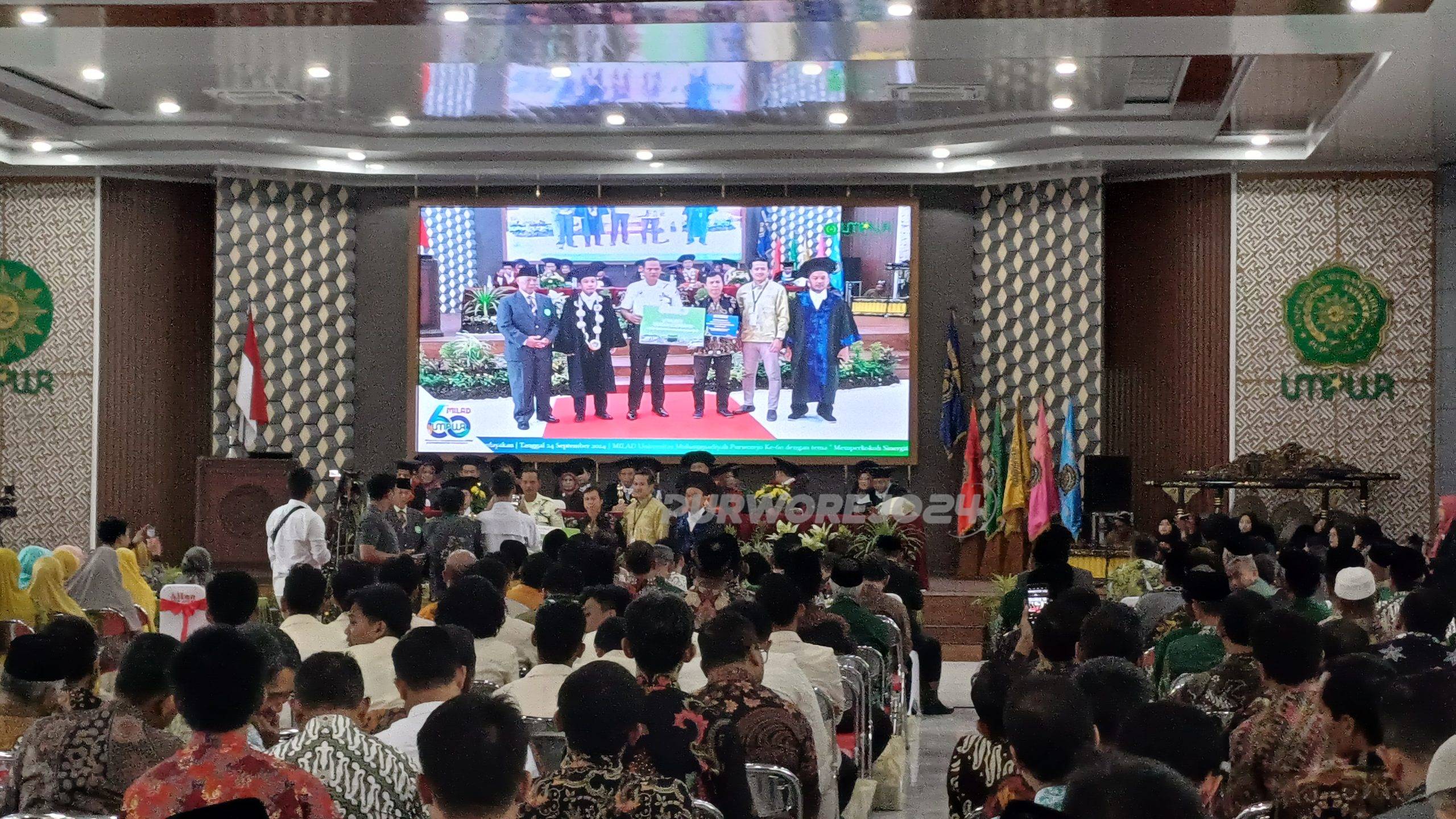 Suasana milad ke 60 UMPWR, pada Selasa (24/9/2024)