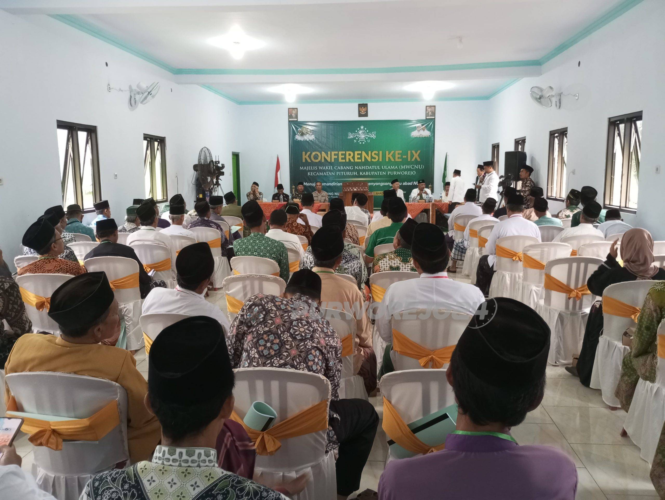 Suasana konferensi IX MWC NU Pituruh