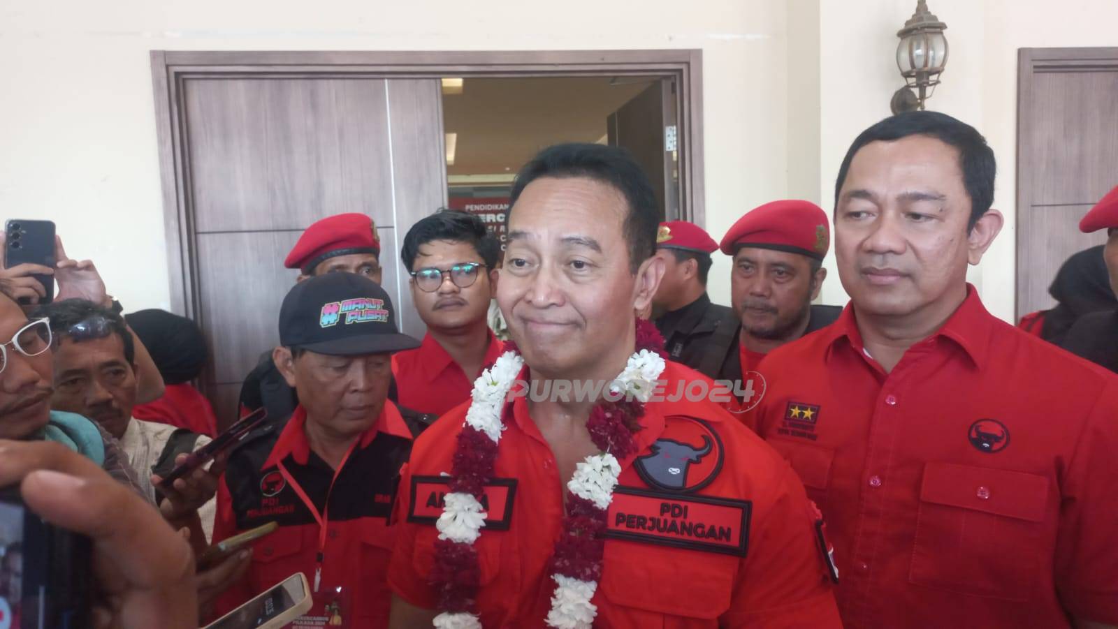 Andika Prakasa saat ditemui wartawan