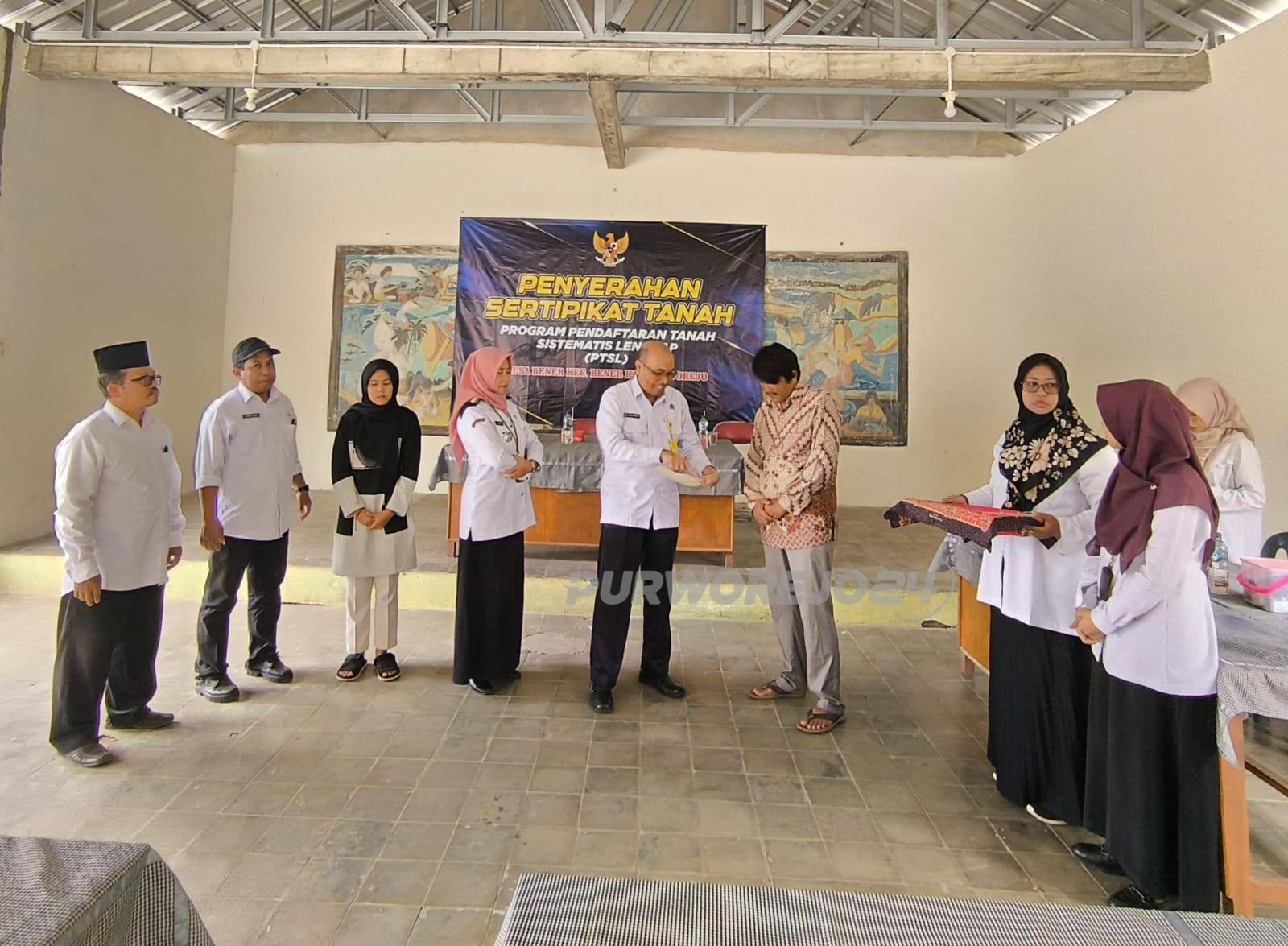 Program sertifikat di Desa Bener