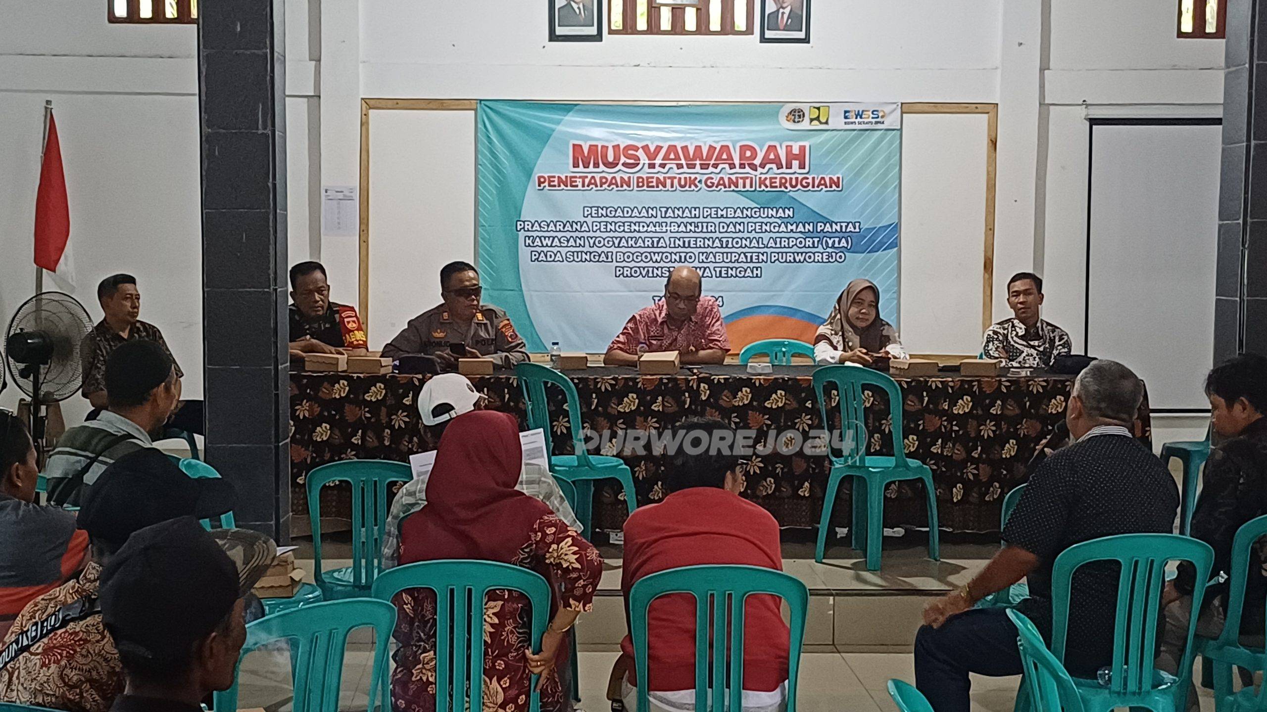 Suasana musyawarah di Desa Jogoboyo