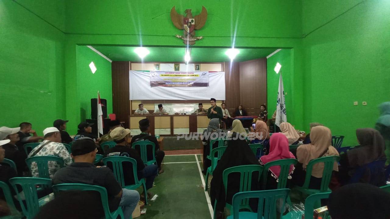 Suasana kegiatan di Desa Nglaris