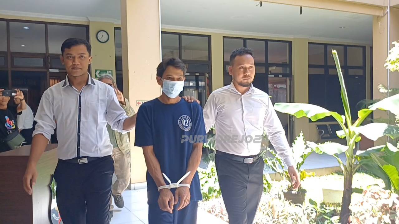 Maniso, terduga pelaku pembunuhan di Pituruh