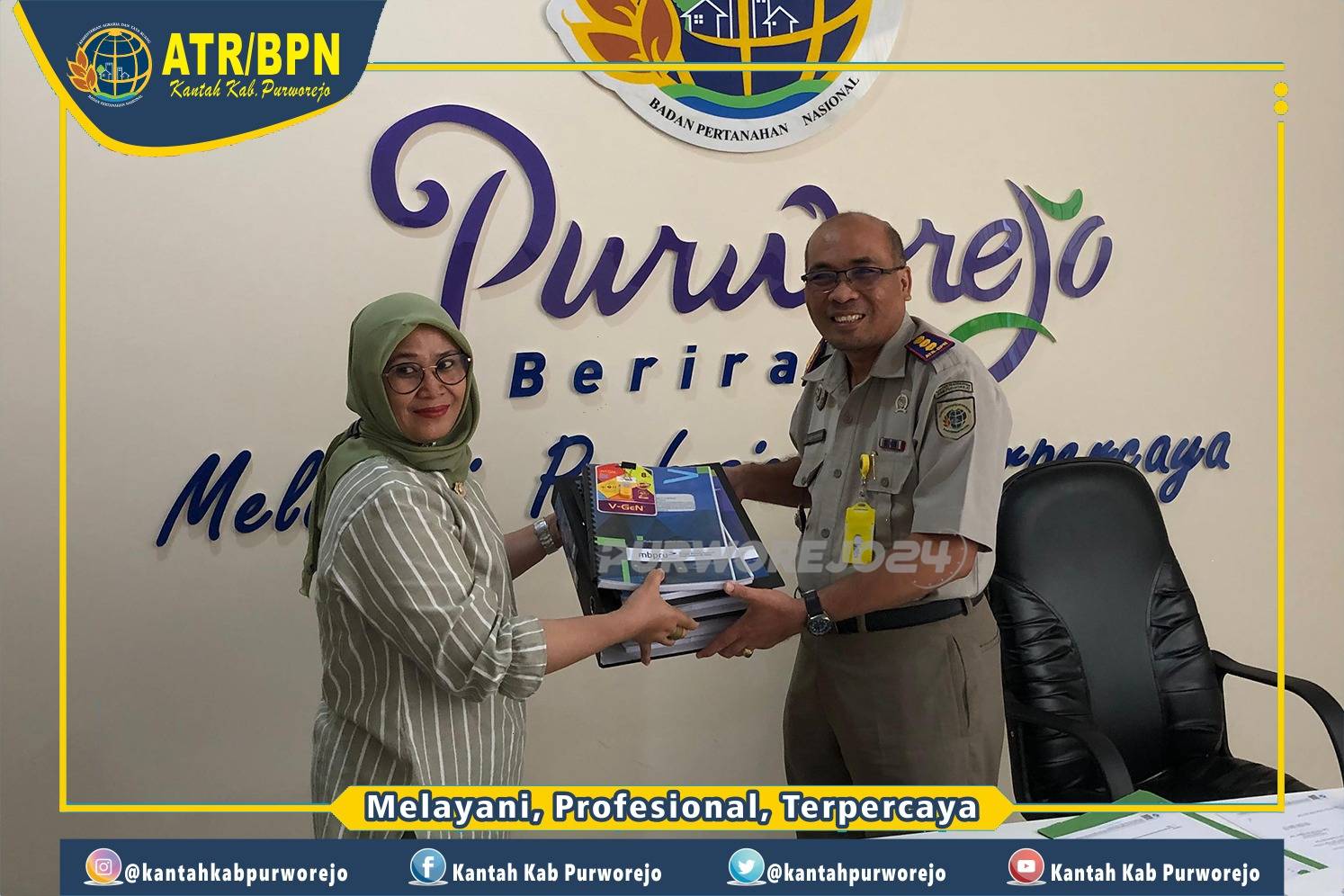 Ekspos penilaian oleh tim penilai Pertanahan Kantor Jasa Penilai Publik (KJPP) Muttaqin Bambang Purwanto Rozak Uswatun & Rekan