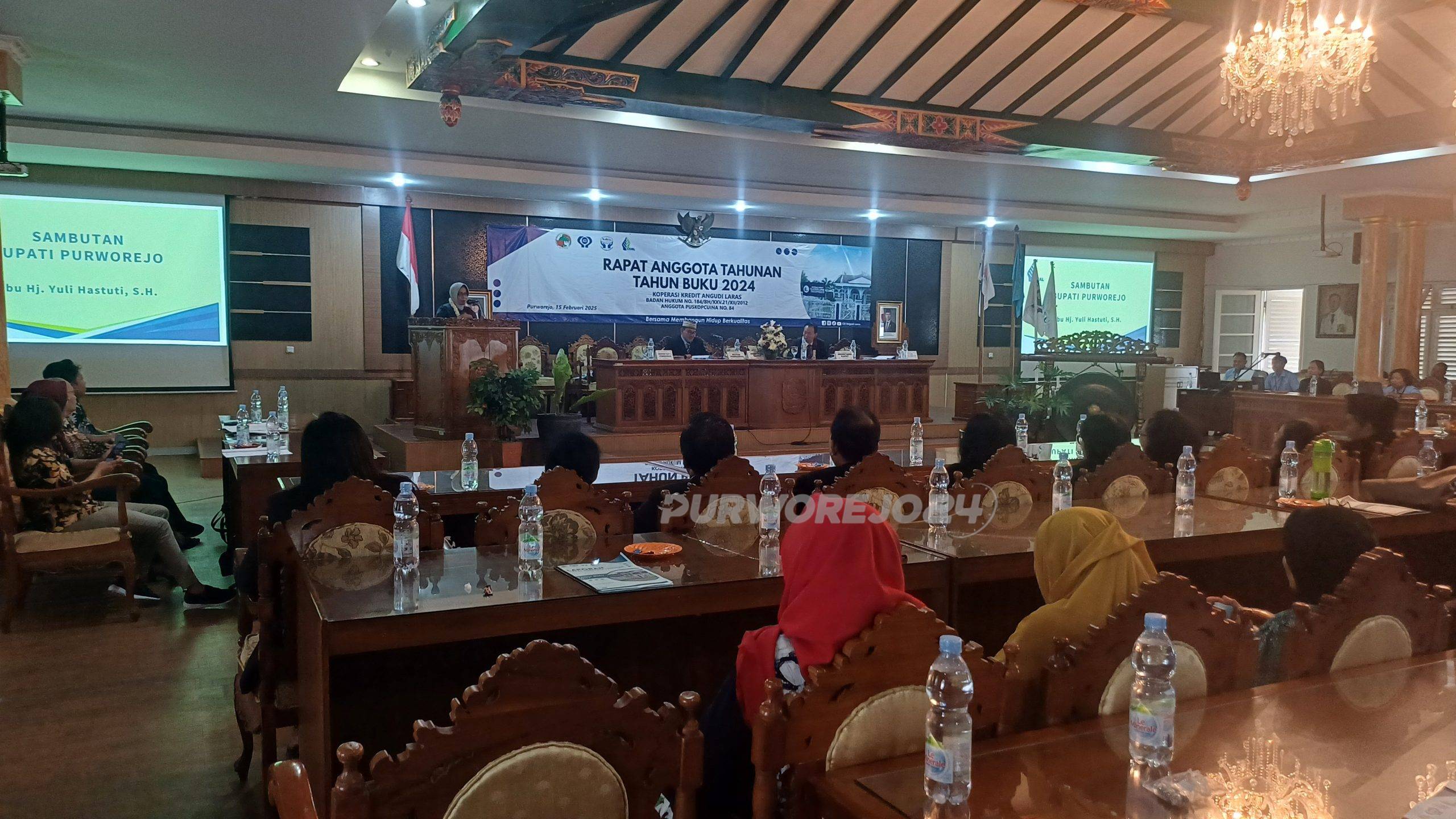 Rapat Anggota Tahunan Tahun Buku 2024 Koperasi Kredit Angudi Laras