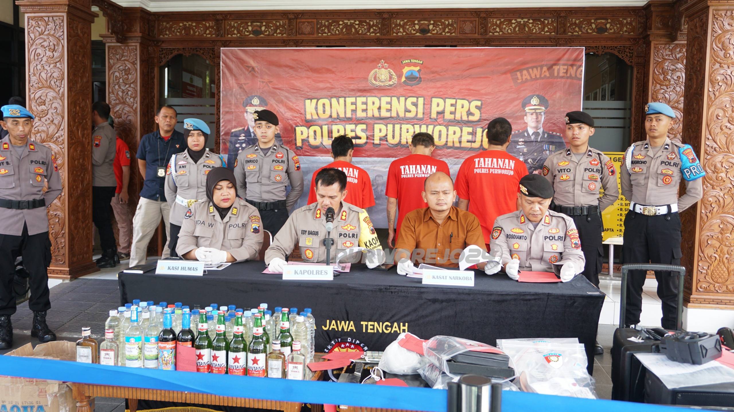 Releas terkait operasi Polres jelang Idul Fitri 2025