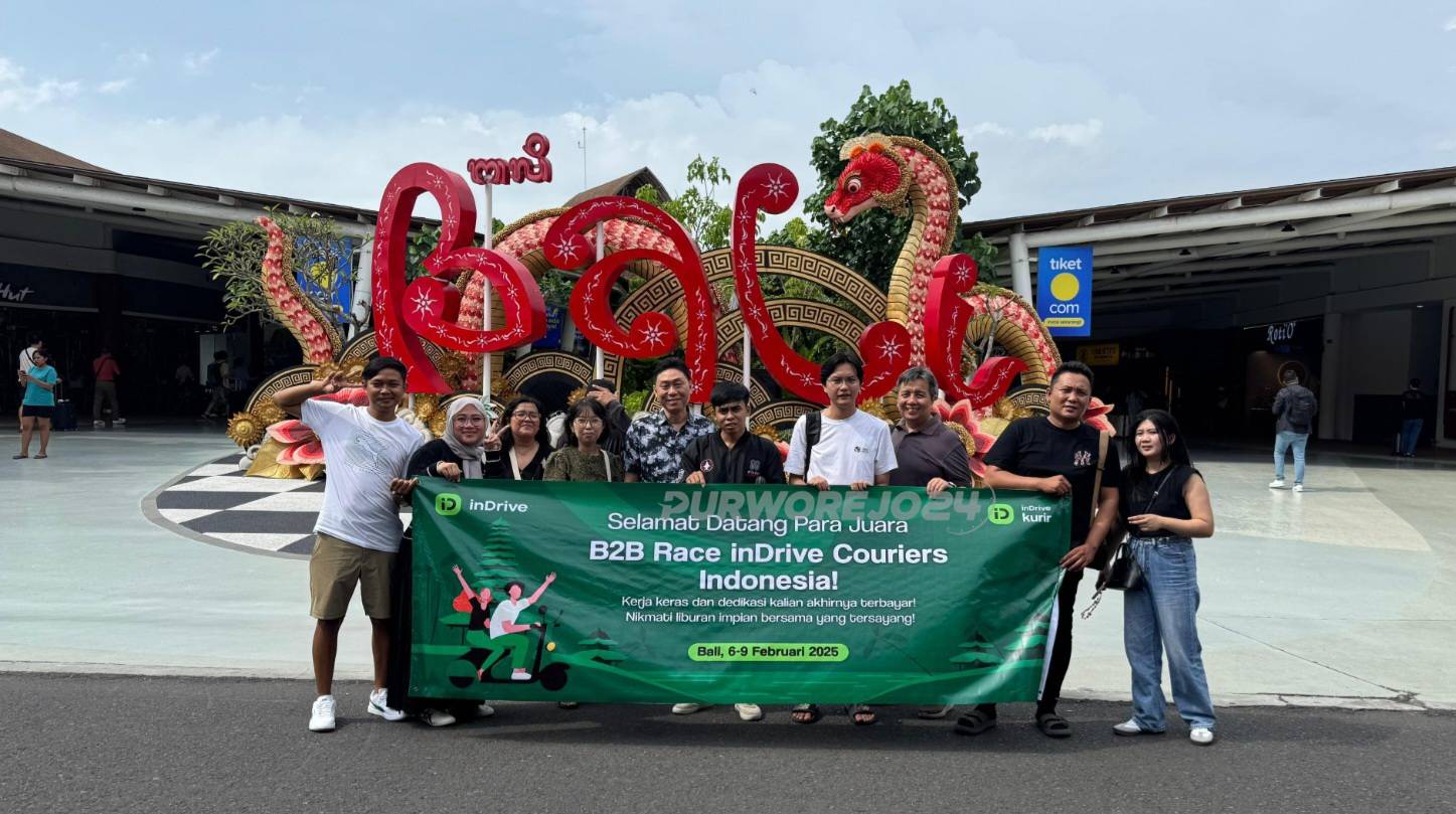 Pemenang saat berlibur ke BALI