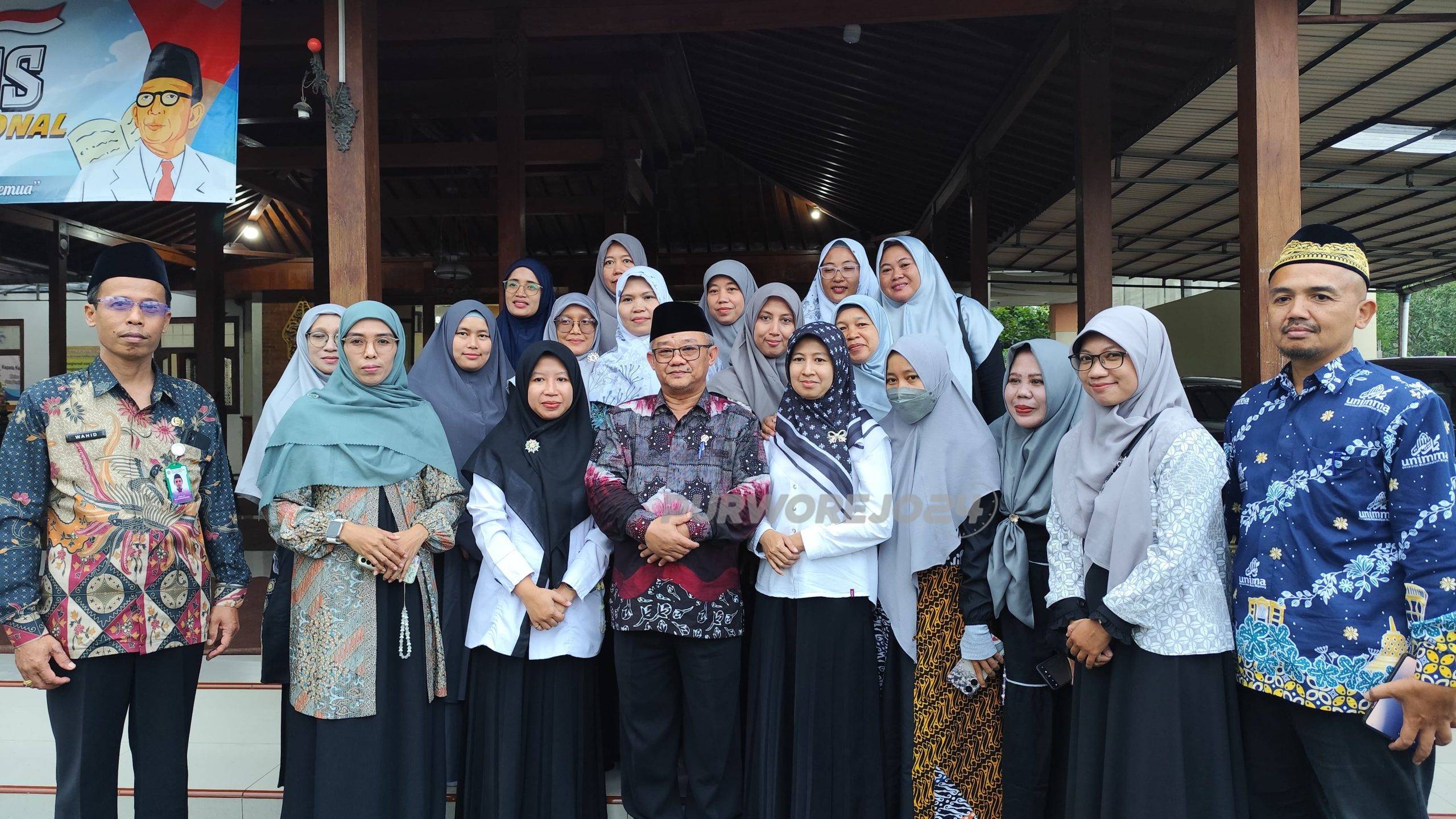 Foto bersama mentri