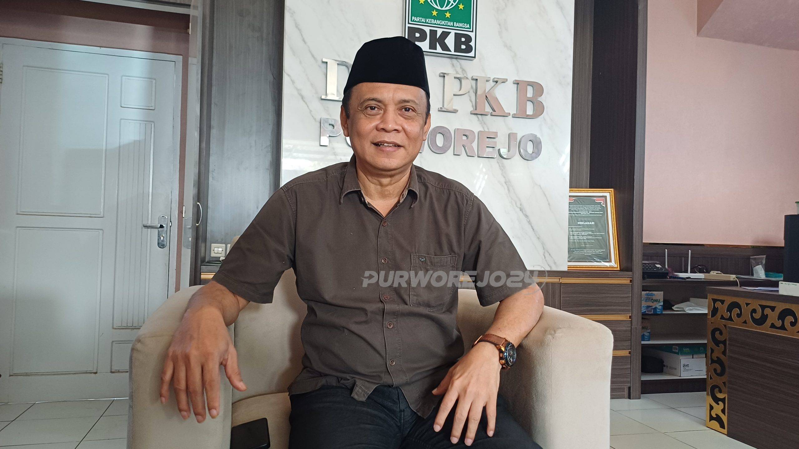 Ketua DPC Partai Kebangkitan Bangsa (PKB) Purworejo yang juga Wakil Ketua DPRD Kabupaten Purworejo, H Fran Suharmaji,
