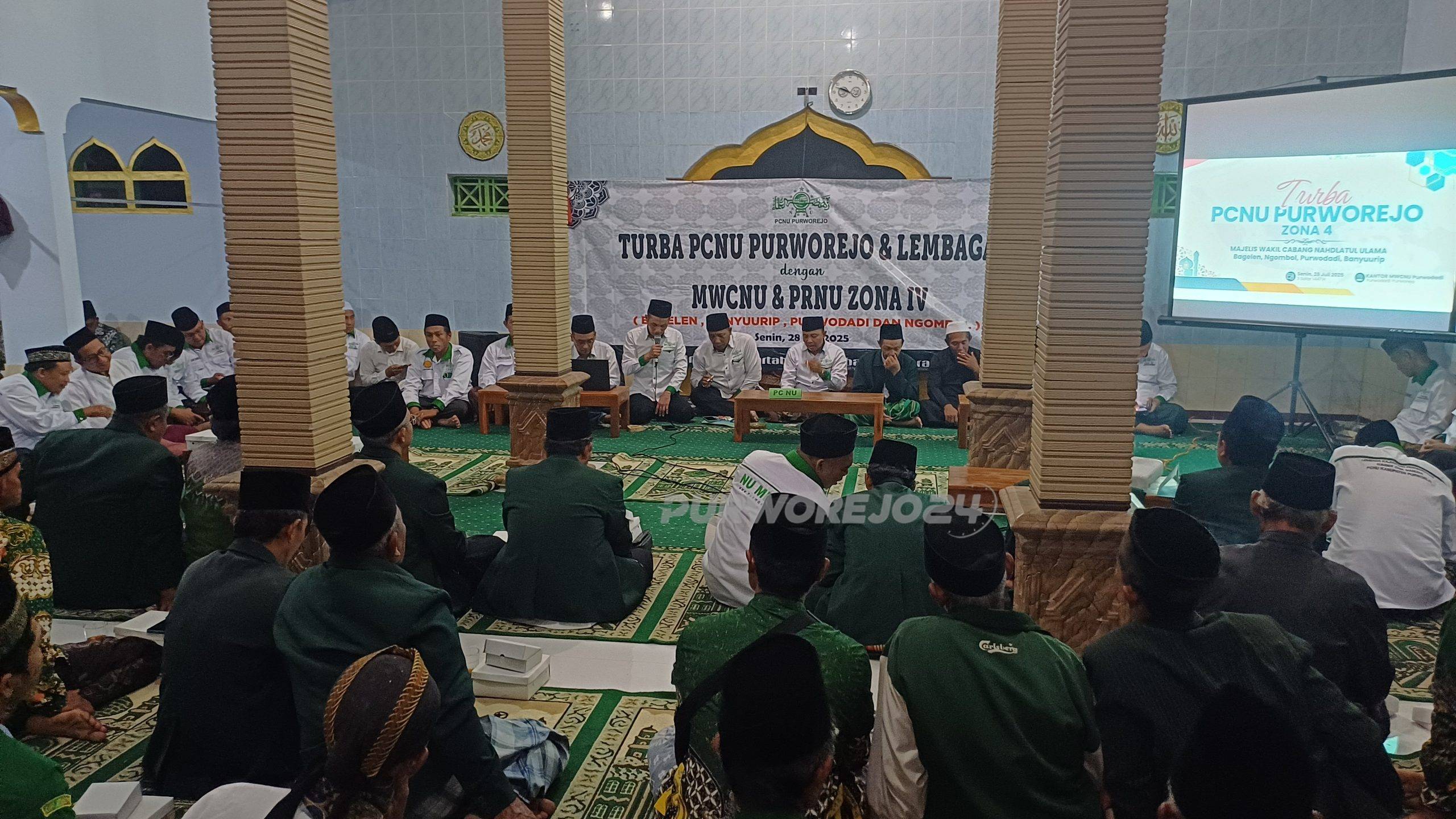 Suasana kegiatan Turba PCNU Purworejo di zona 4