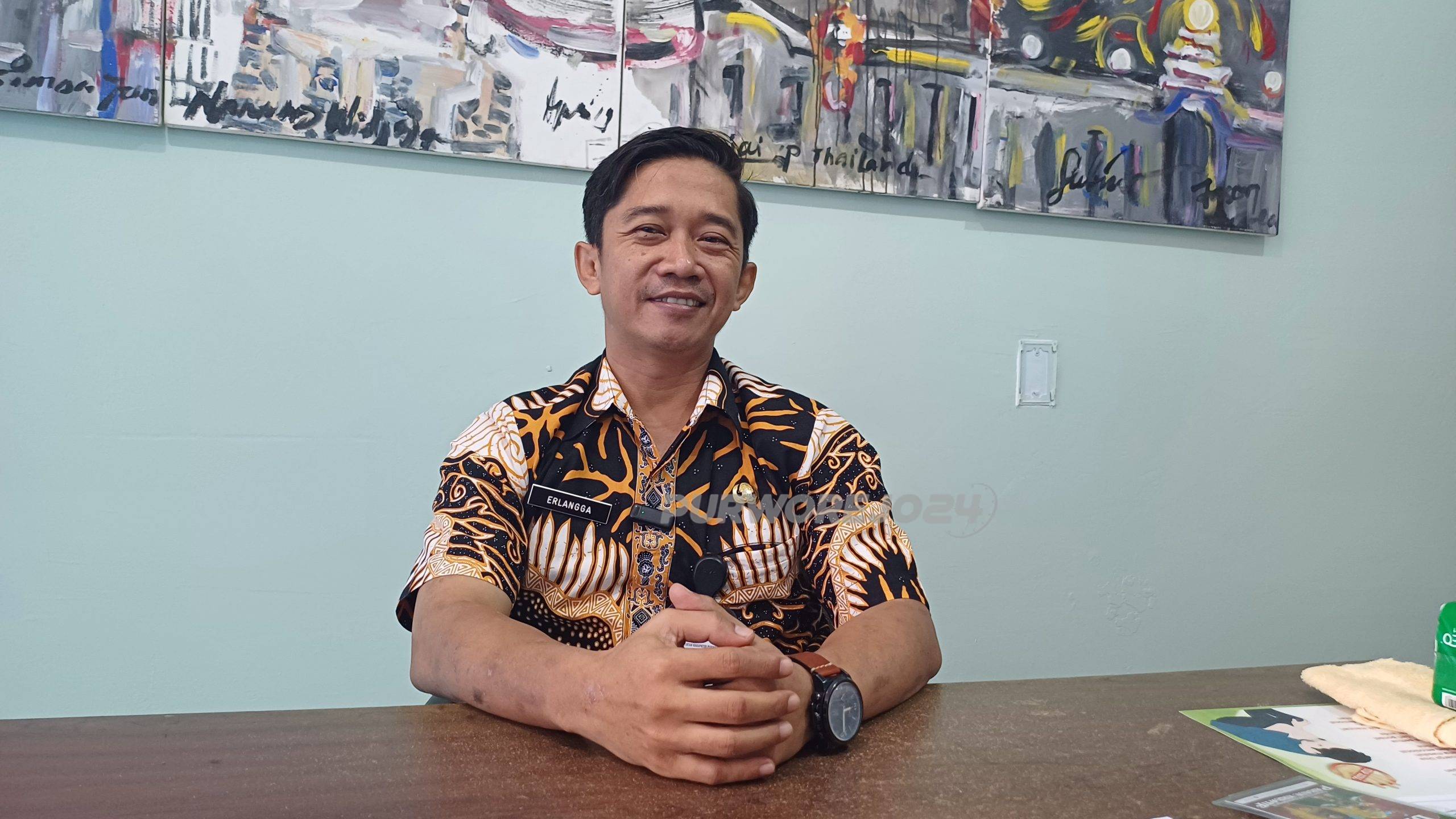 Plt Kepala Dinporapar sekaligus Koordinator Karnaval Umum dan SMA, Bangun Erlangga Ibrahim