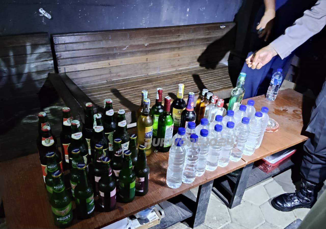 Bukti miras hasil operasi Satpol PP dan gabujgan
