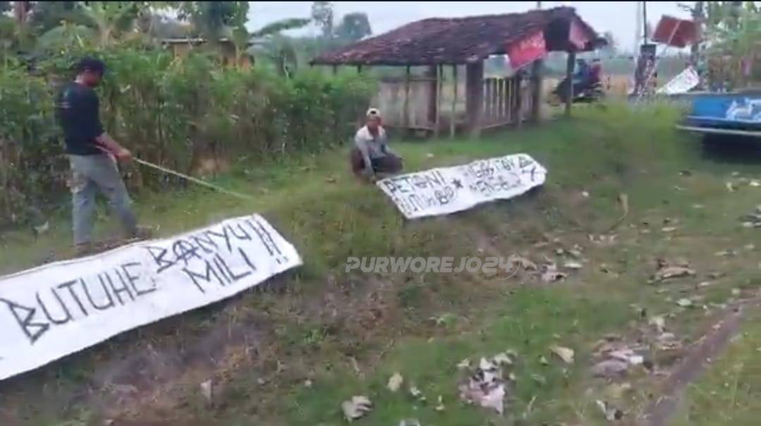 Irigasi yang kering taanpa teraliri air