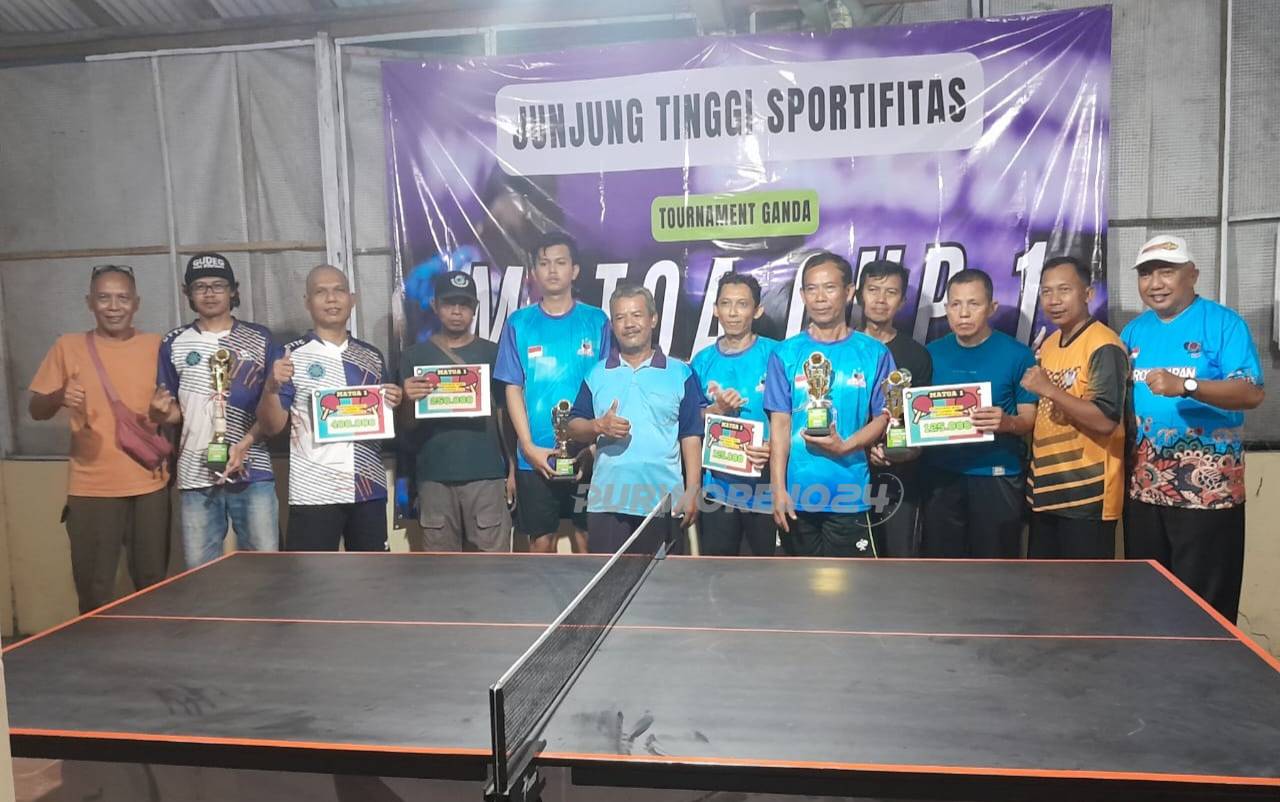 Foto bersama para juara