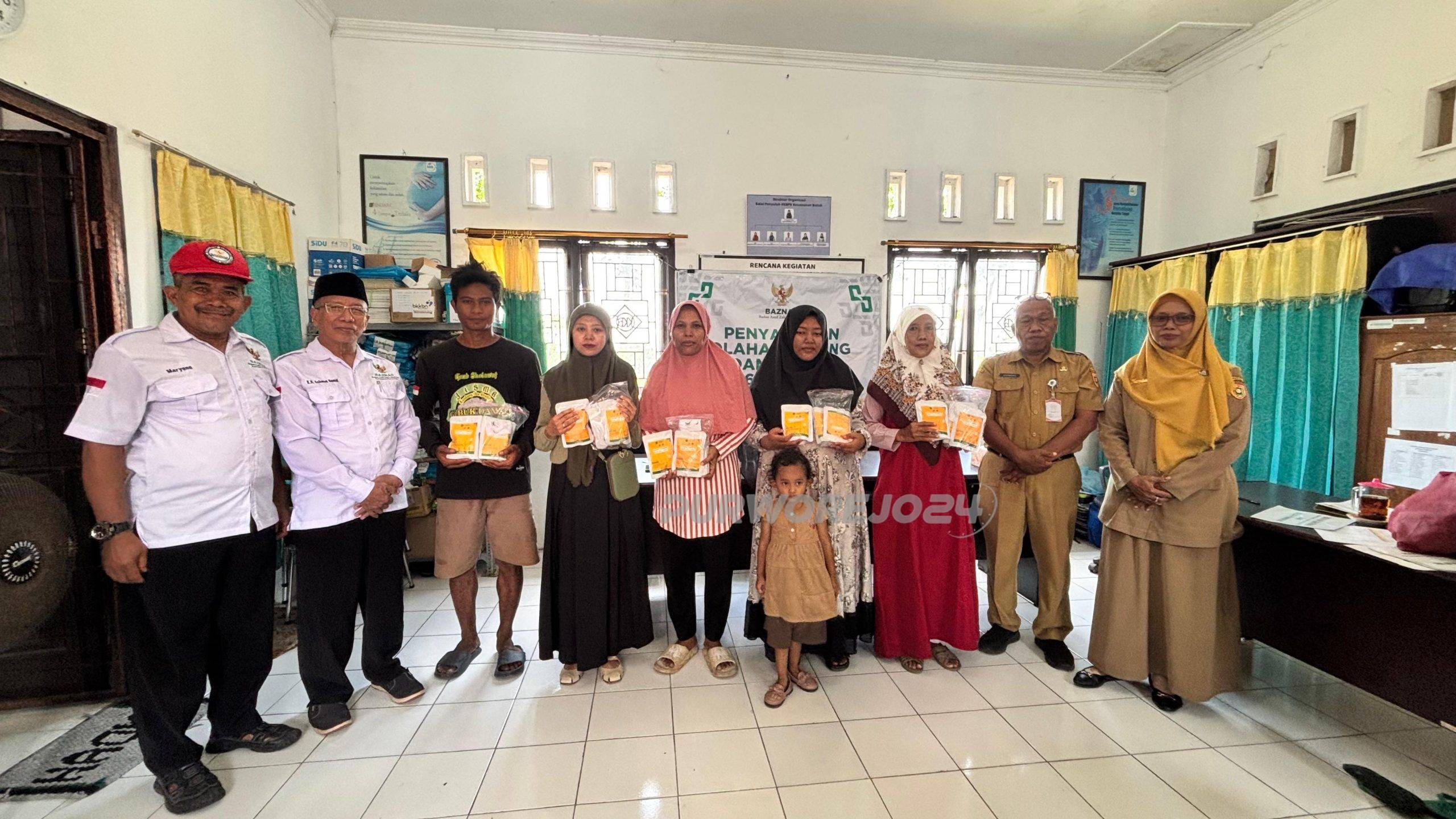 Foto bersama usai pembagian daging DAM