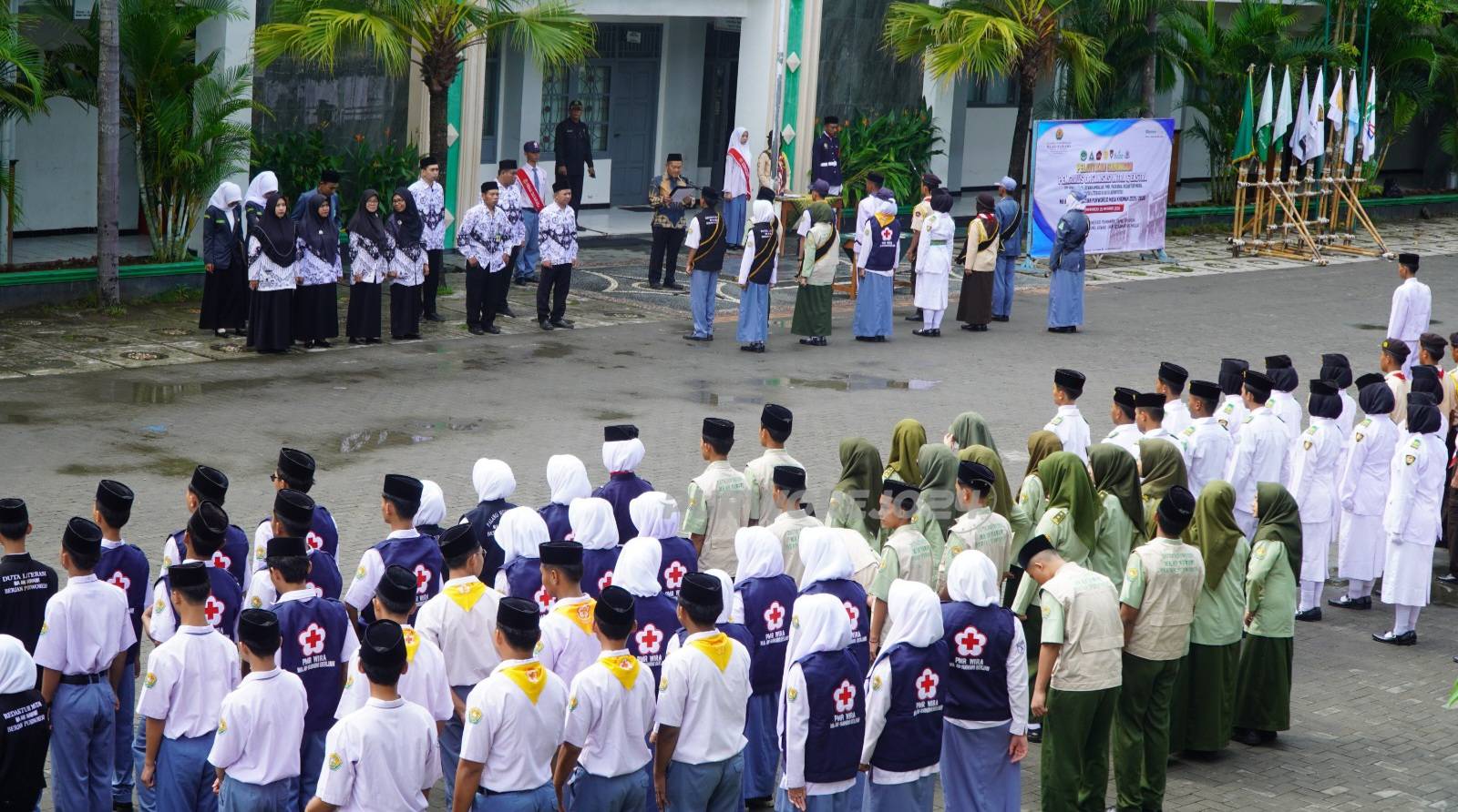 Suasana acara pelantikan
