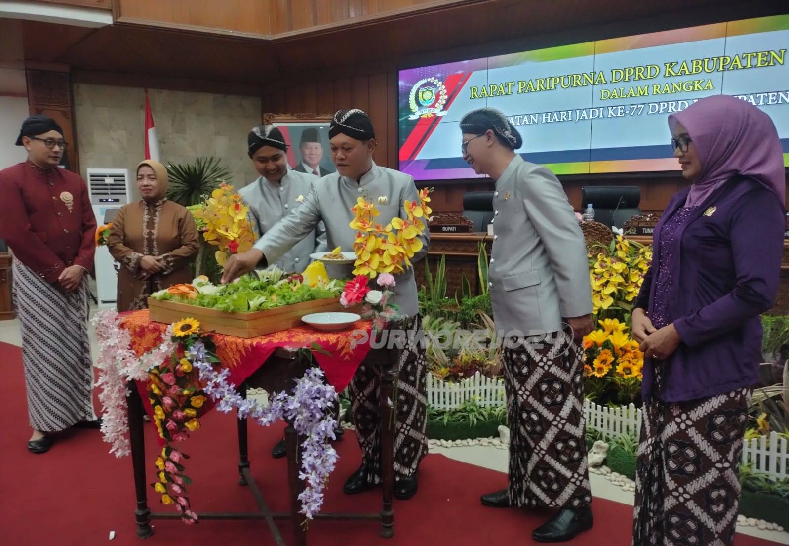 Sidang Paripurna Peringatan Hari Jadi DPRD Purworejo ke-77
