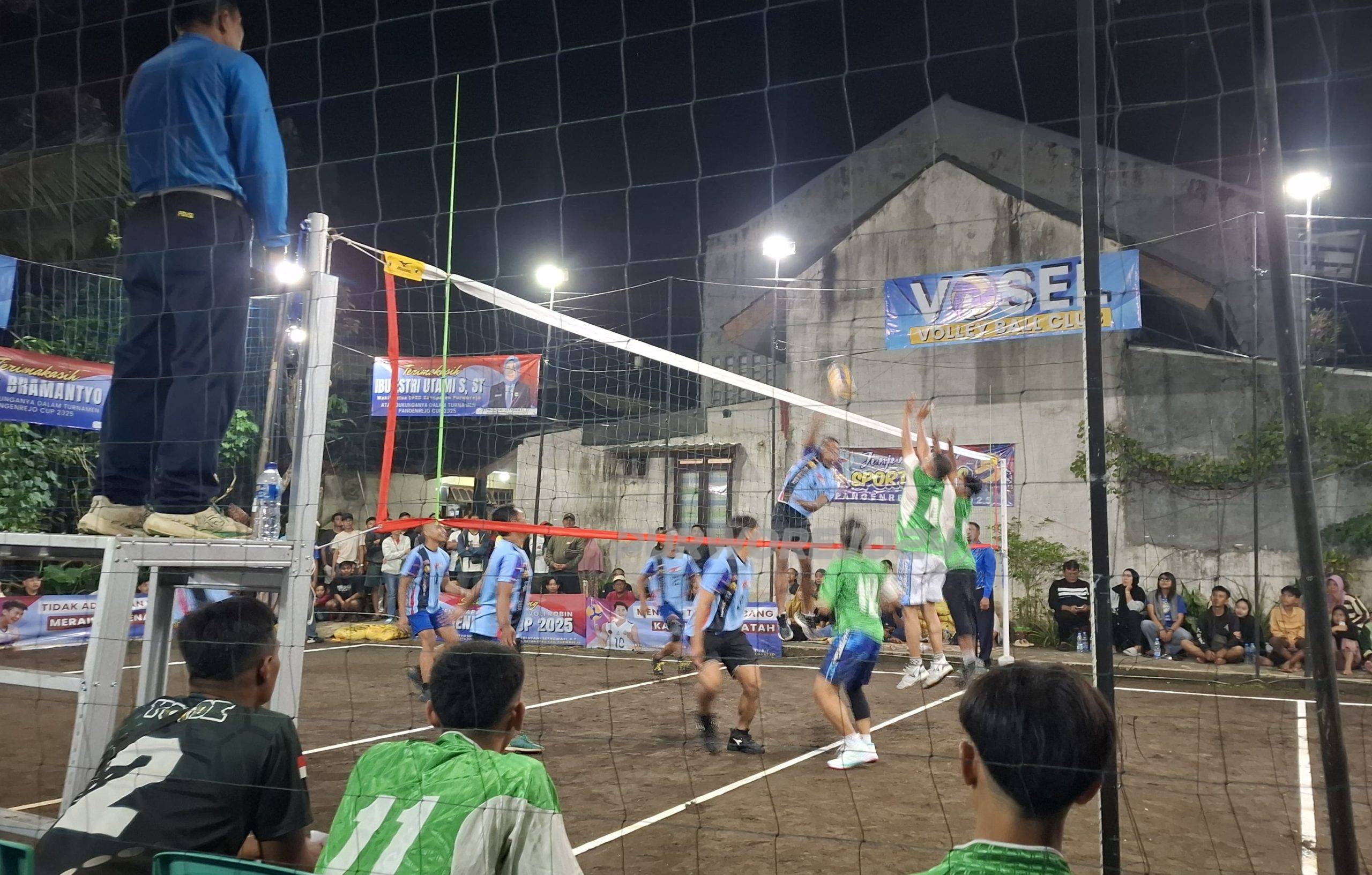 Turnamen volli di Kelurahan Pangerejo