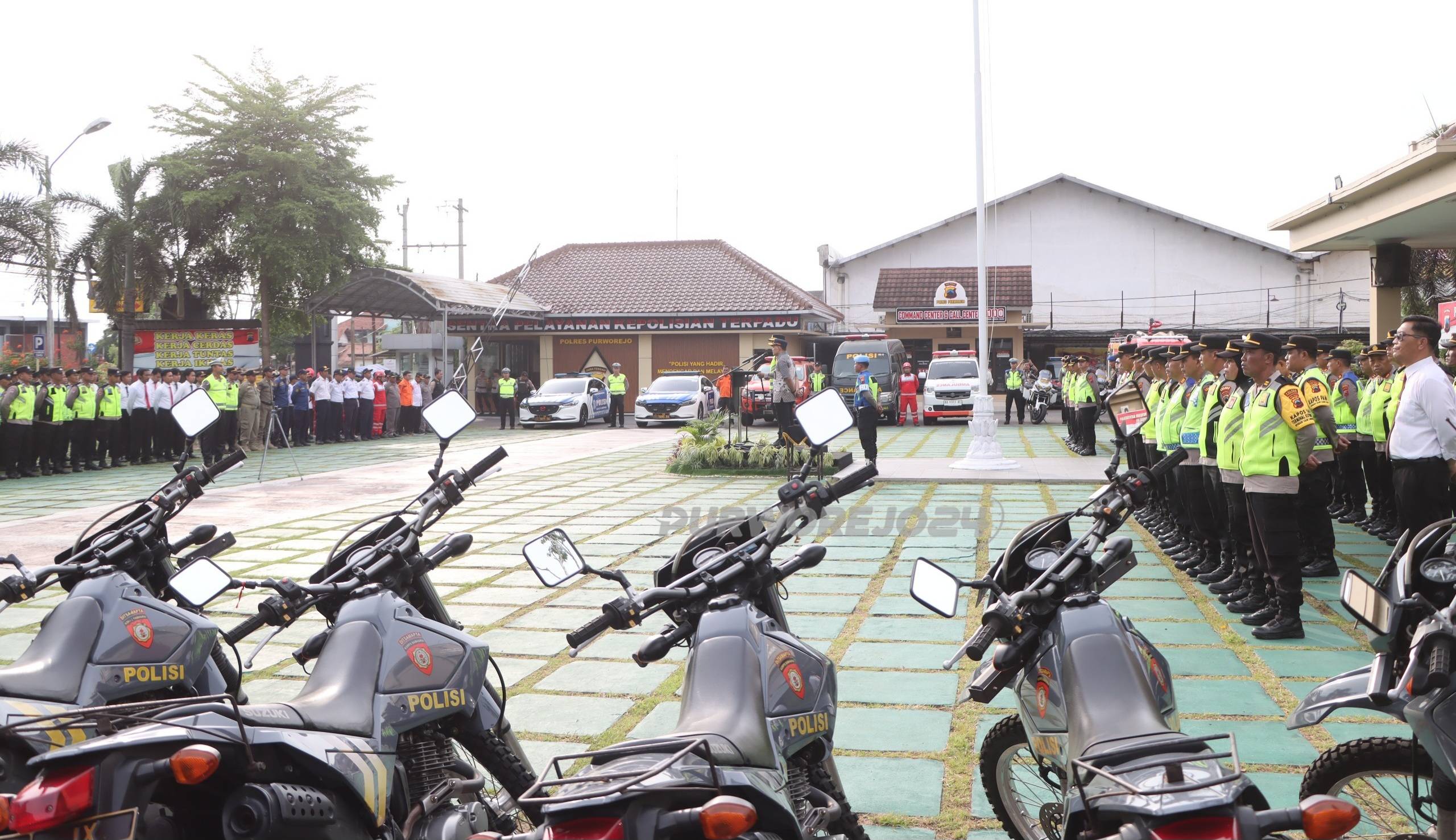 Apel Gelar Pasukan Operasi Lilin Candi 2025
