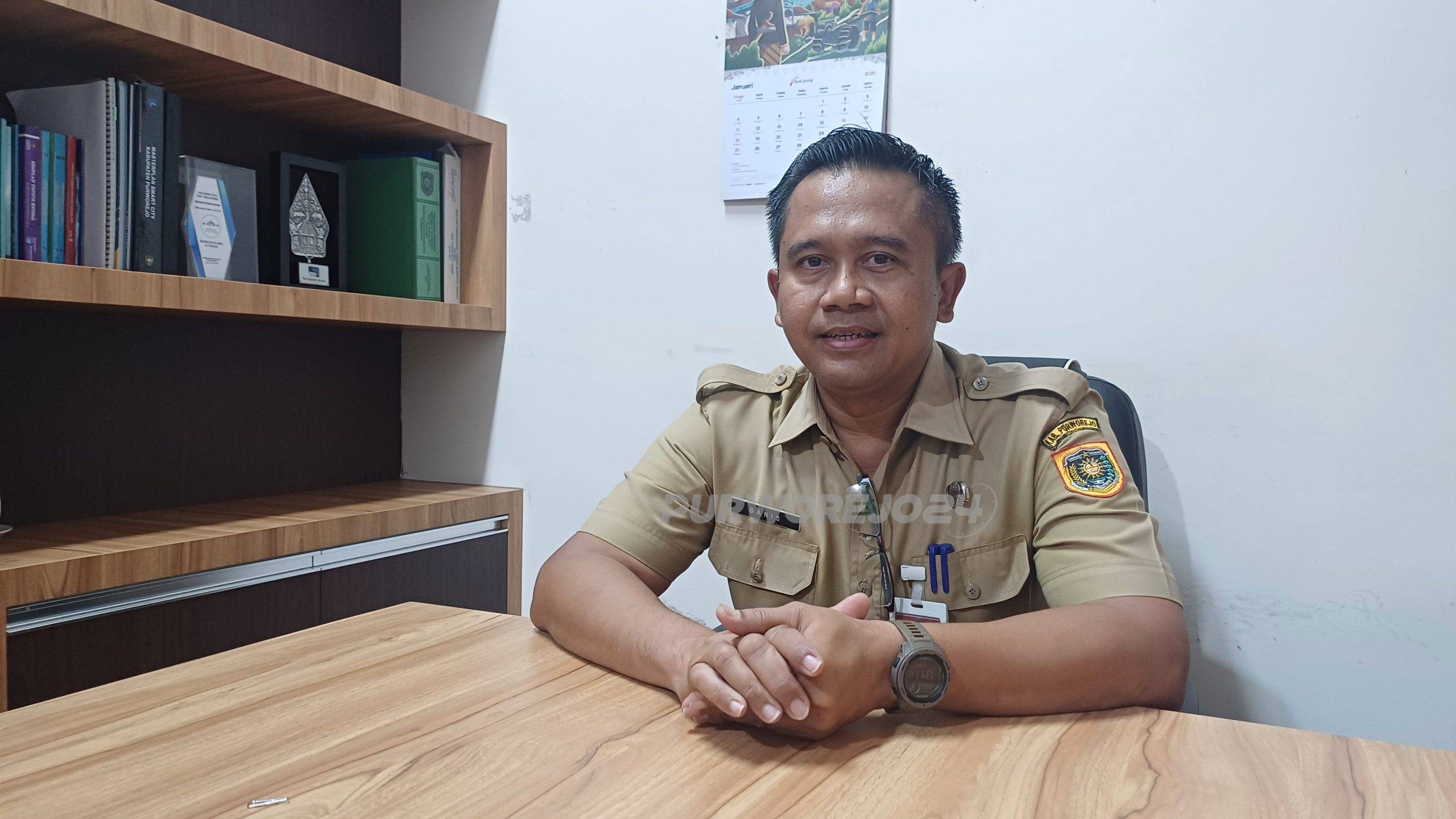 Kepala Dinas Komunikasi, Informatika, Statistik, dan Persandian (Dinkominfostasandi) Kabupaten Purworejo, Ganis Pramudito, S.STP., M.Si,