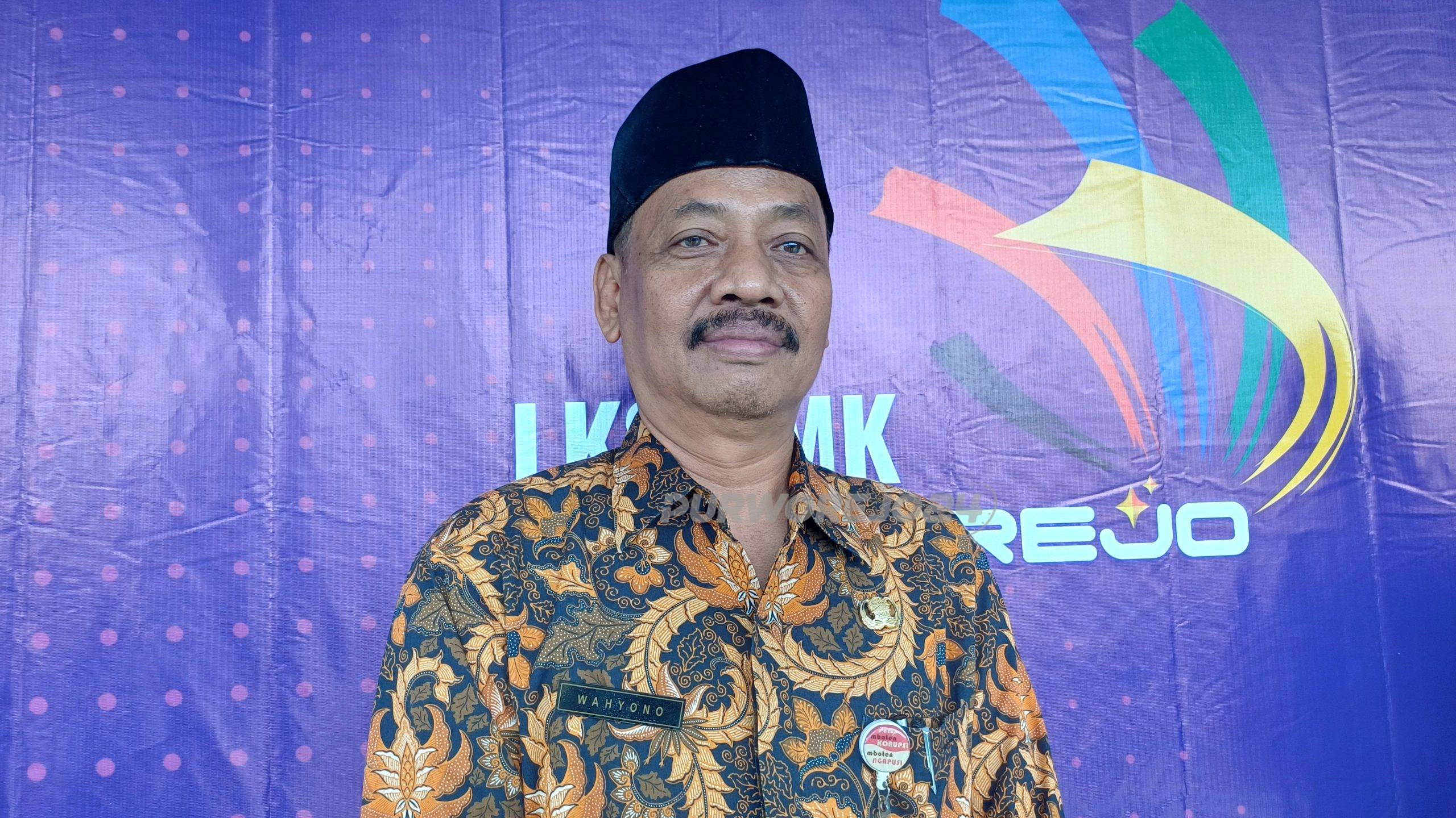 Ketua Musyawarah Kerja Kepala Sekolah (MKKS) SMK Kabupaten Purworejo sekaligus Ketua Panitia LKS SMK Kabupaten Purworejo 2026, Wahyono, S.Pd., M.Pd