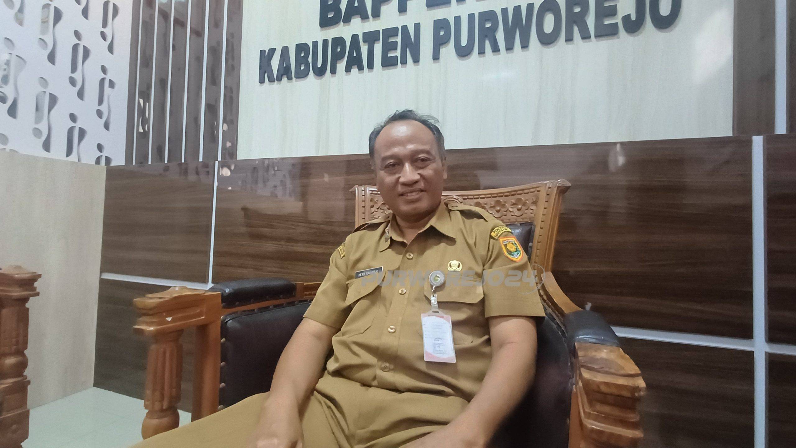 Kepala Badan Perencanaan Pembangunan, Riset, dan Inovasi Daerah (Bapperida) Kabupaten Purworejo, Drs. Hery Raharjo, M.Si