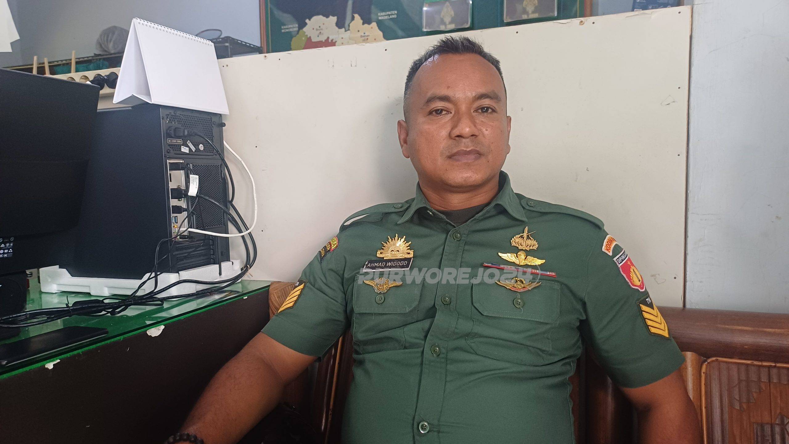 Bati Tuud Teritorial Kodim 0708/Purworejo, Serma Ahmad Widodo
