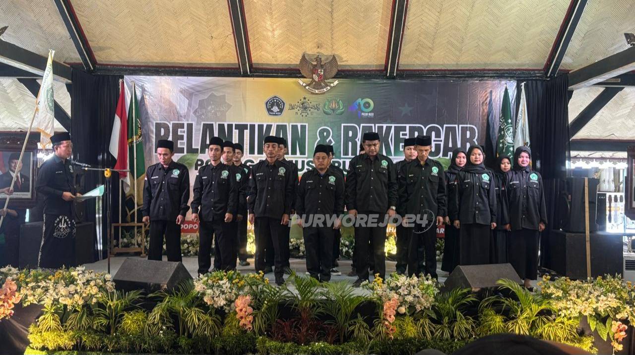 Prosesi pelantikan PC Pagar Nusa Kabupaten Purworejo, masa khidmah 2025 - 2030