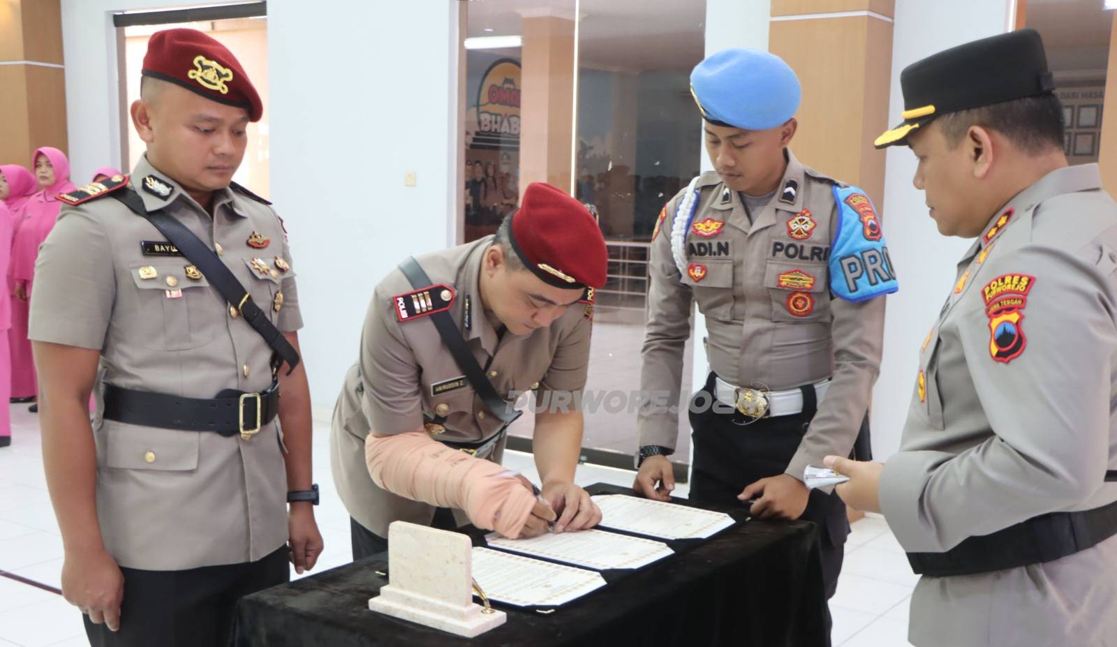 Penandatanganan sertijab