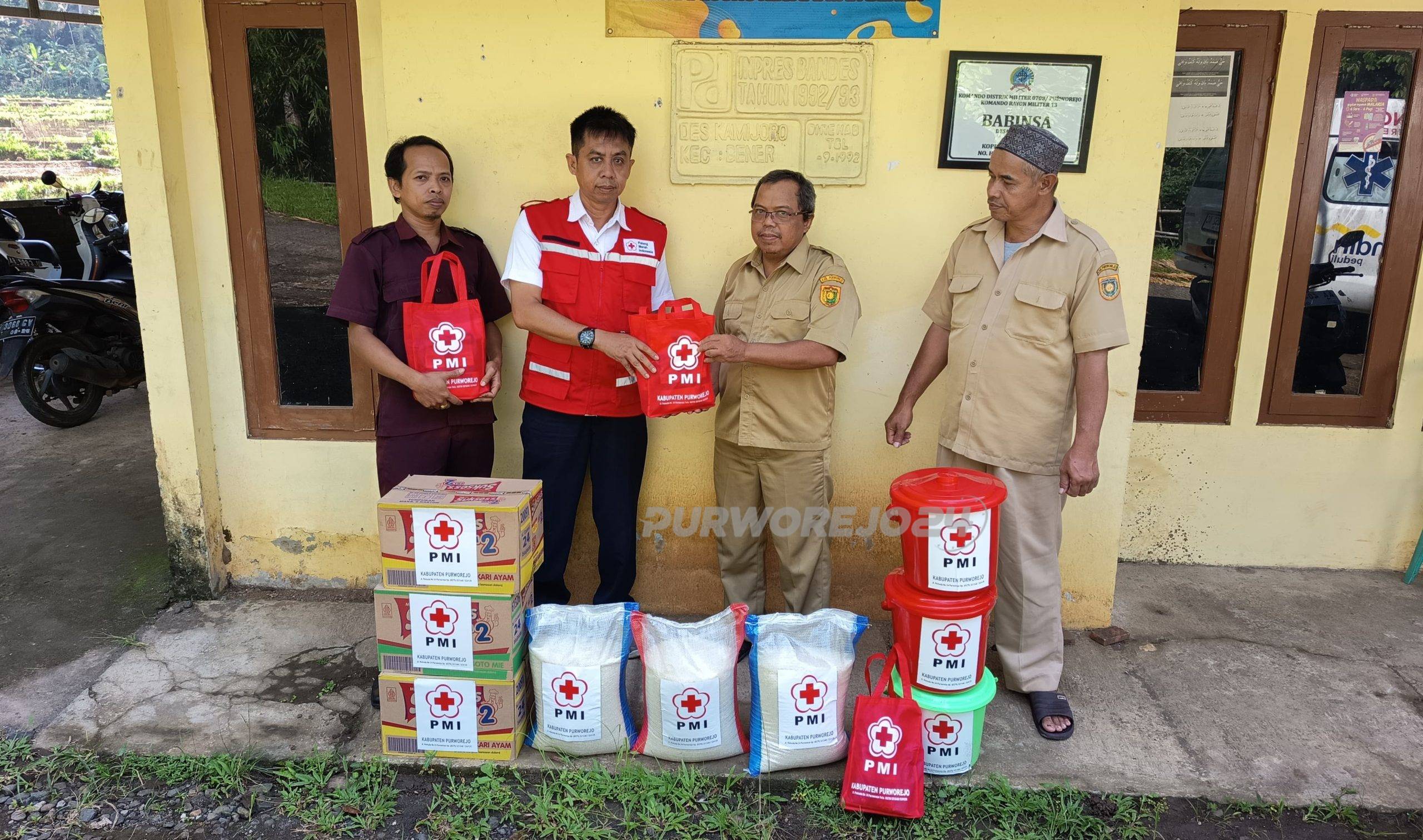Saat penyaluran bantuan