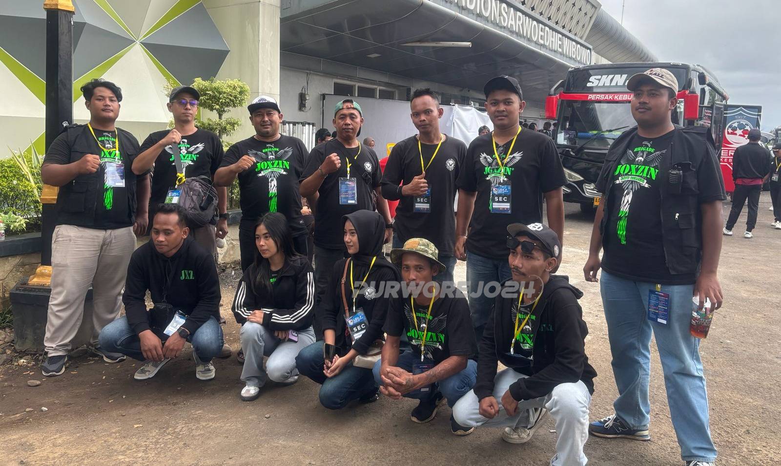 Anggota Brigade Joxzin Koordinator Wilayah (Korwil) Kabupaten Purworejo