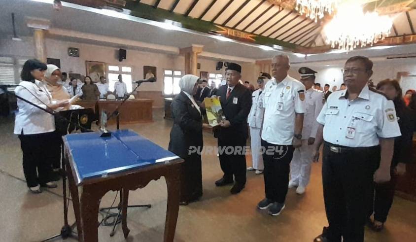 Prosesi pelantikan seksa
