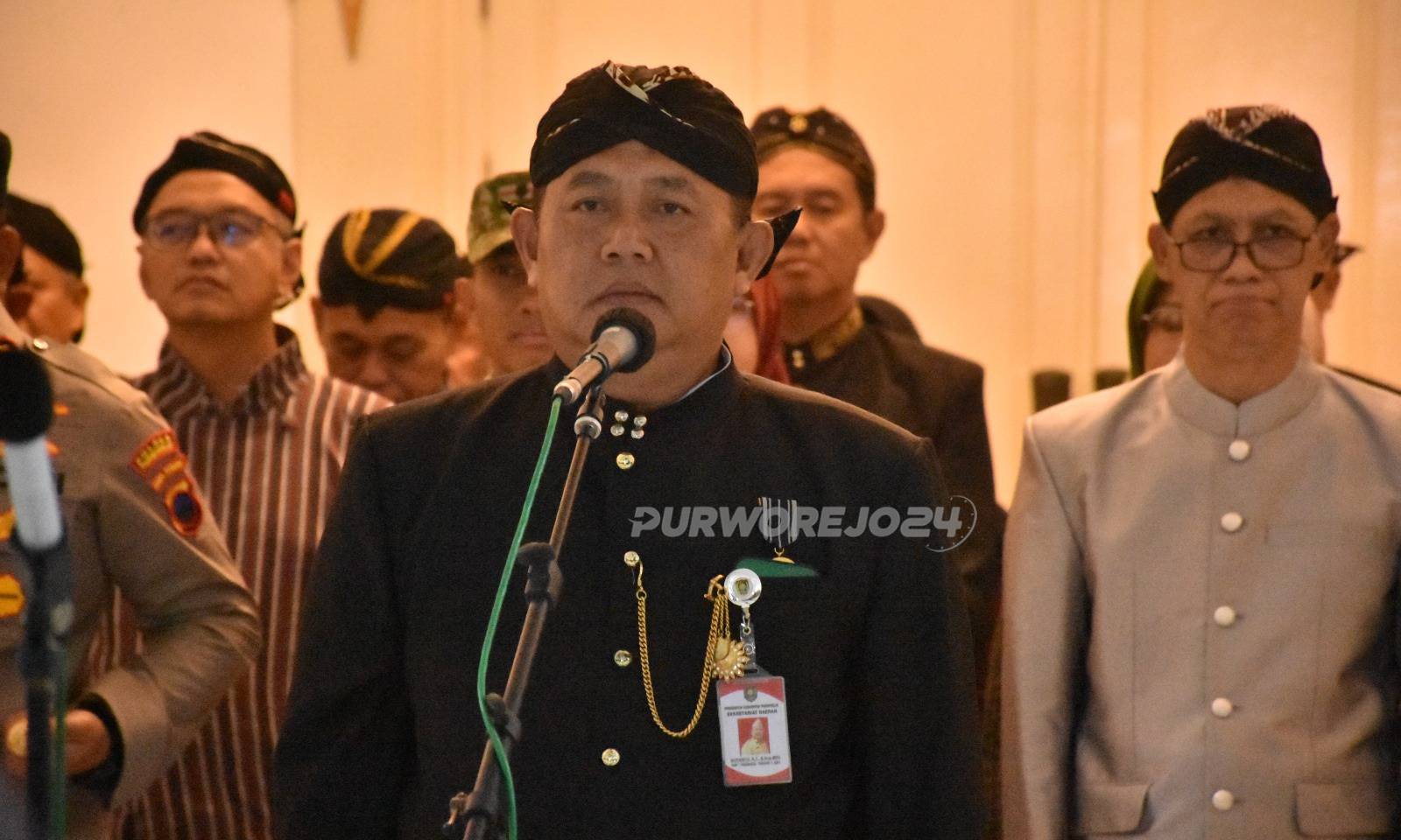 Saat kegiatan upacara