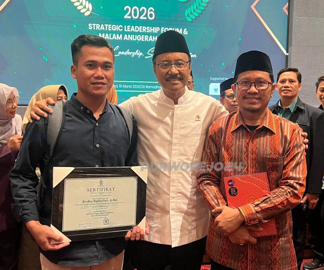 Usai menerima penghargaan