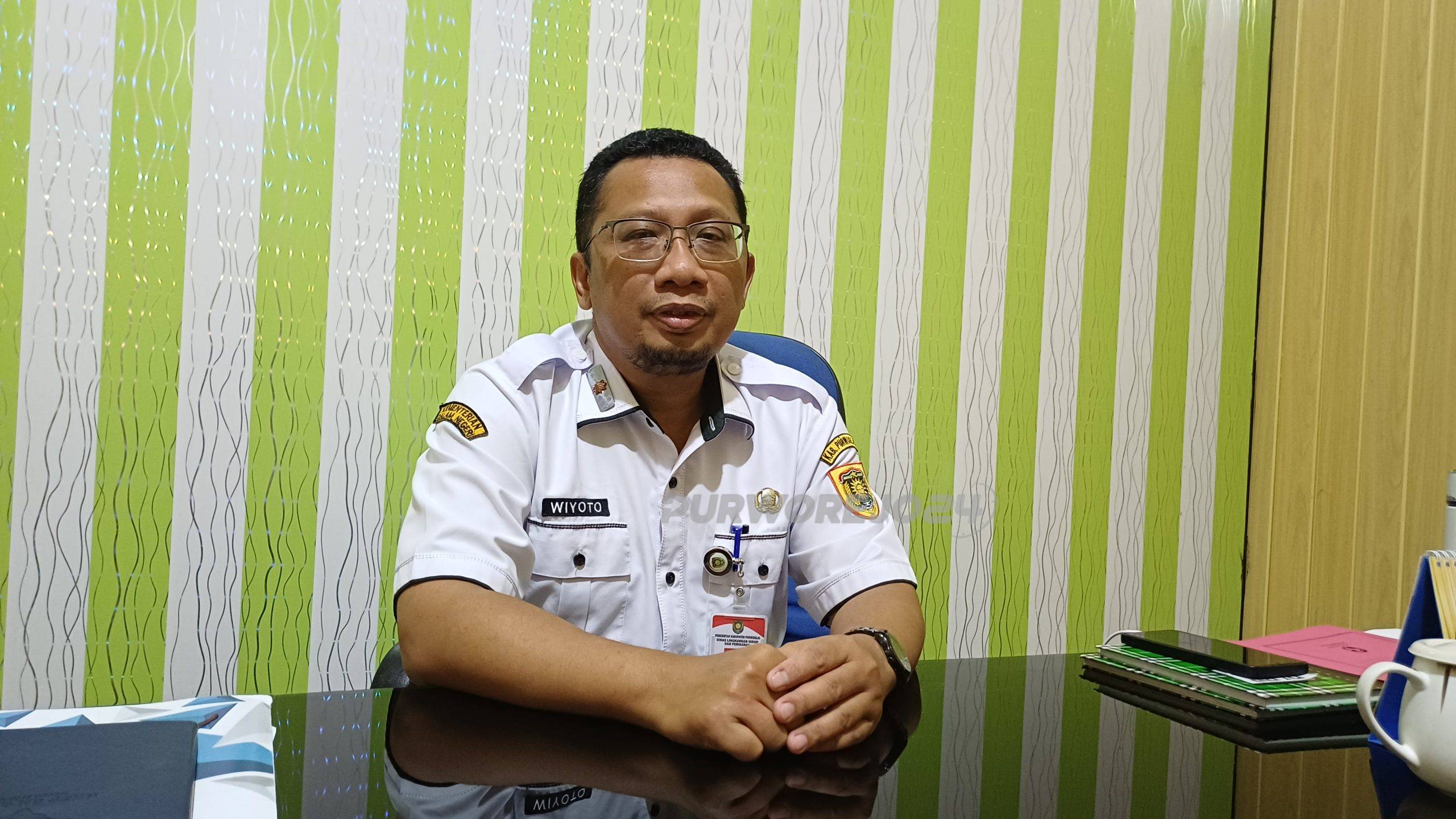 Kepala Dinas Lingkungan Hidup dan Perikanan (DLHP) Kabupaten Purworejo, Wiyoto Harjono