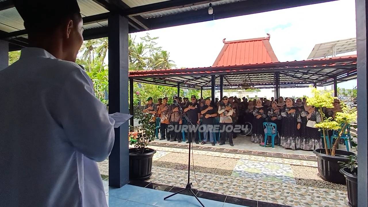 Saat kegiatan halal bihalal